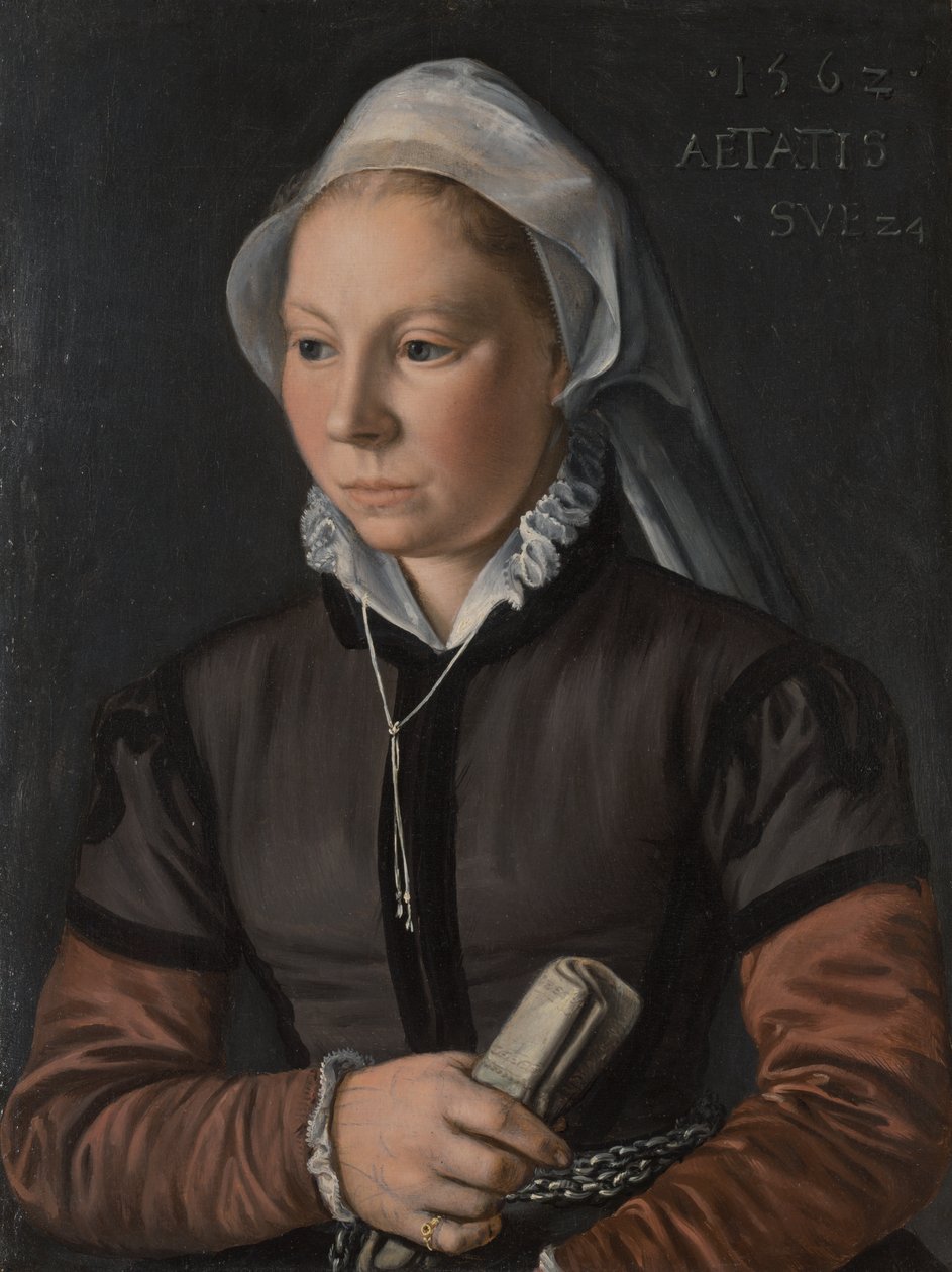 Ritratto di giovane donna da Joachim Beuckelaer