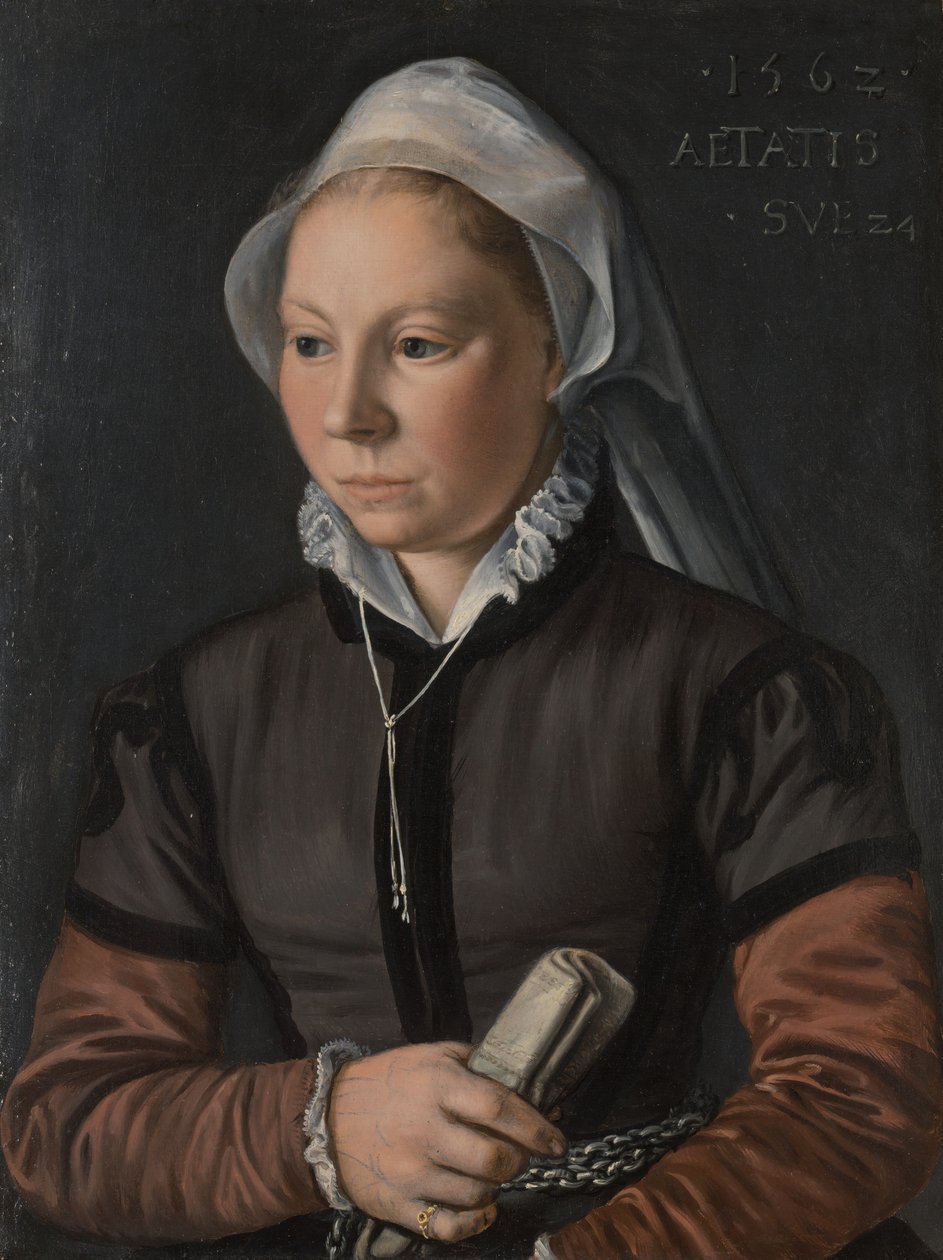 Ritratto di una giovane donna da Joachim Beuckelaer