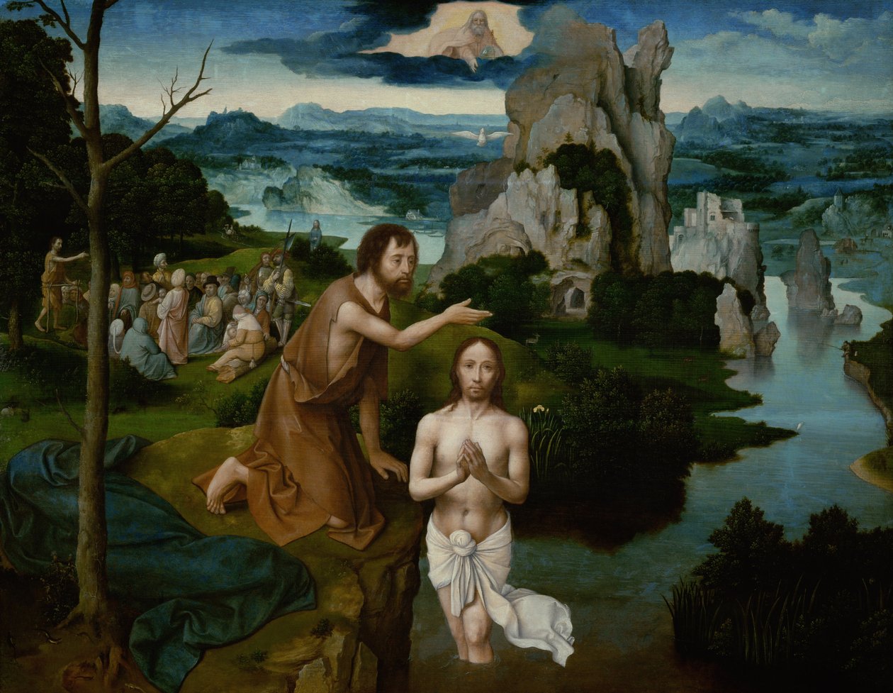 Il Battesimo di Cristo da Joachim Patinir