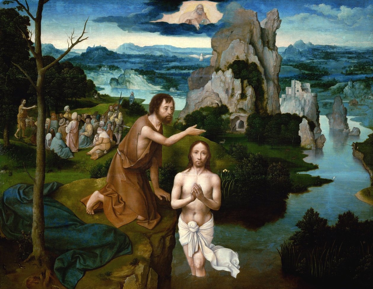 Il battesimo di Cristo da Joachim Patinir