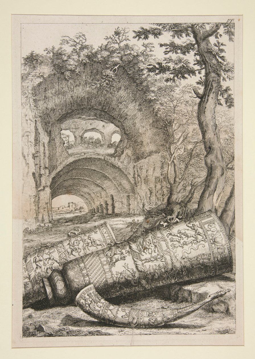 Un corno e due alti da Joachim von Sandrart