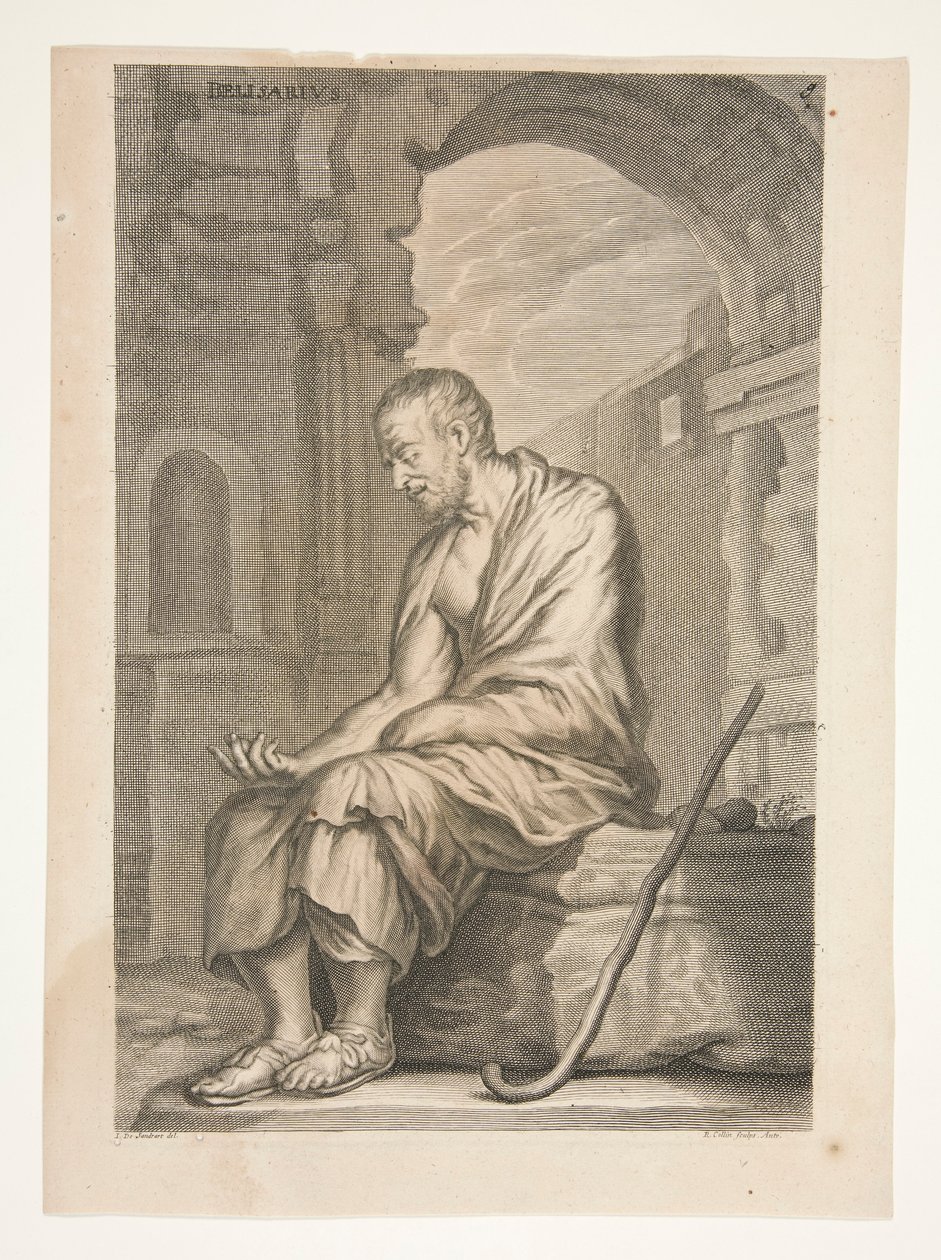 Belisario, da Sculpturae Veteris Admirata da Joachim von Sandrart