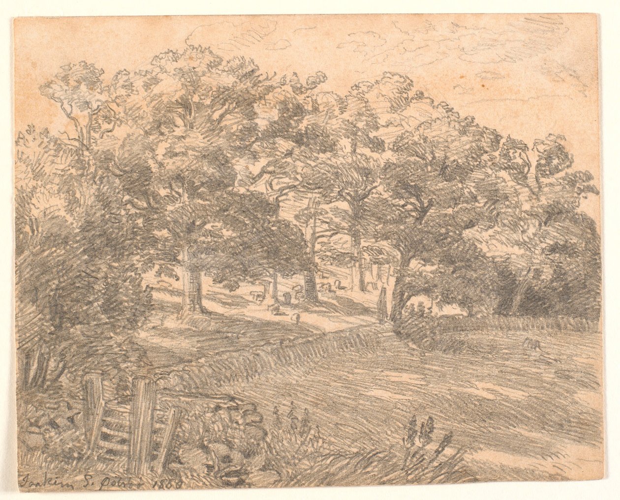 Margine del bosco da Joakim Frederik Skovgaard