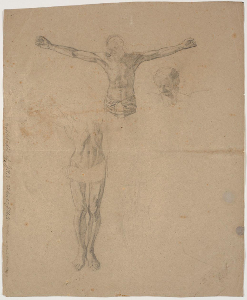 Uomo crocifisso da Joakim Frederik Skovgaard