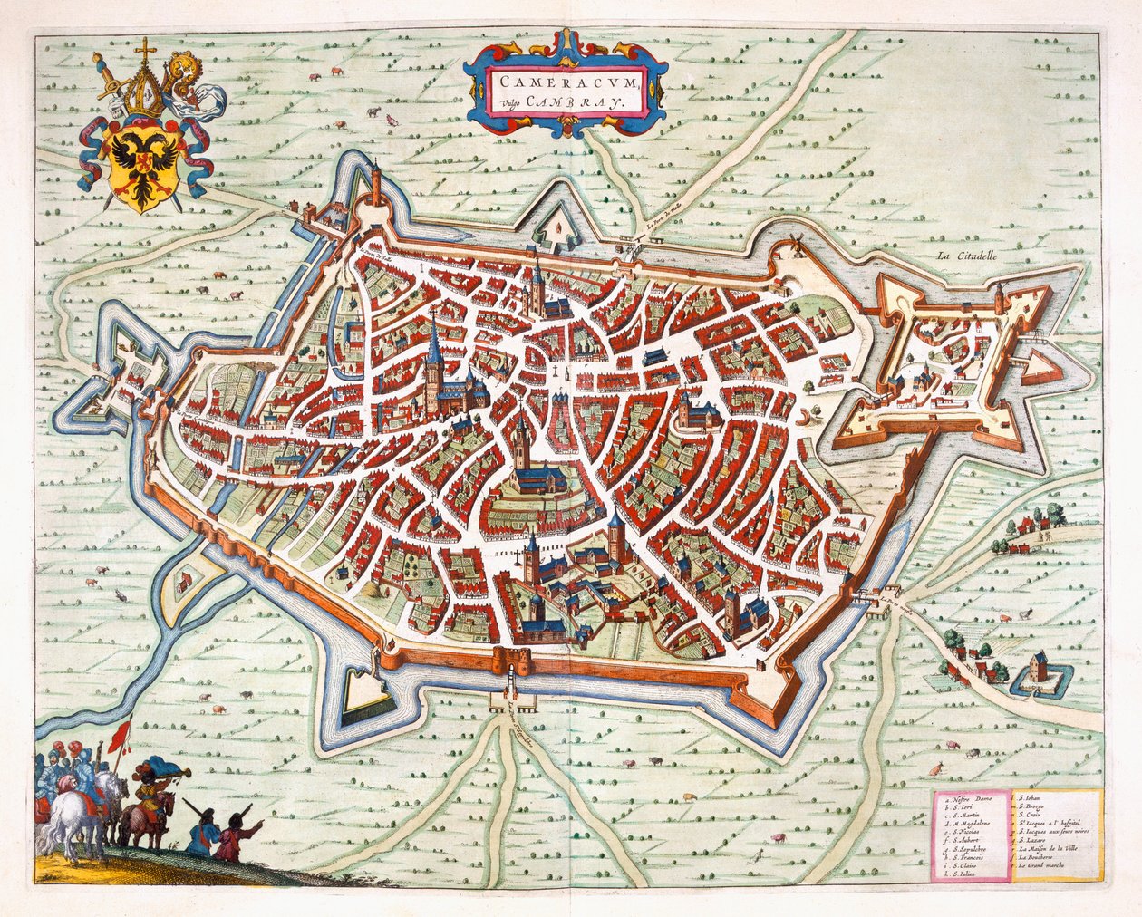 Cambrai, 1649 da Joan Blaeu