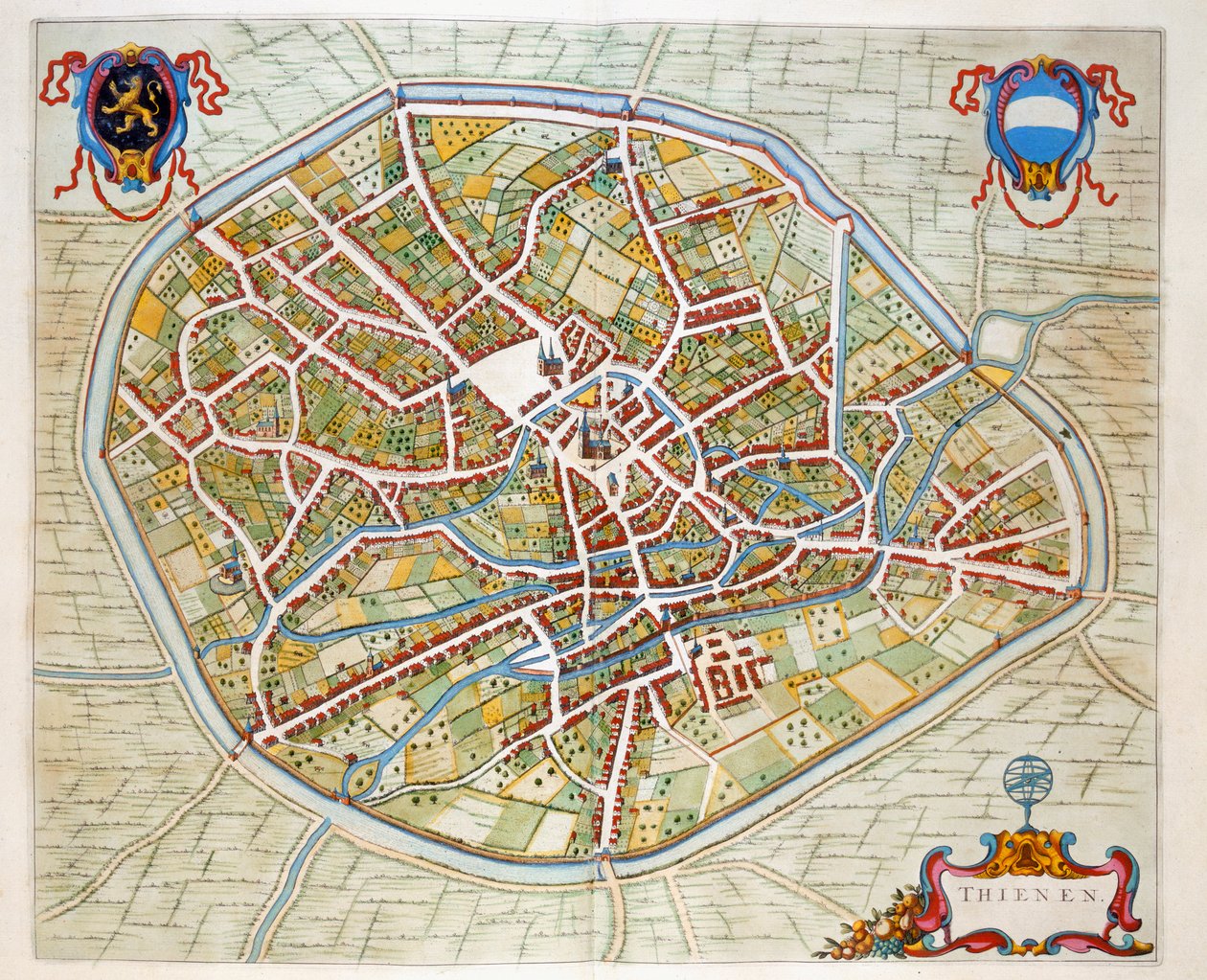 Tienen, 1649 da Joan Blaeu