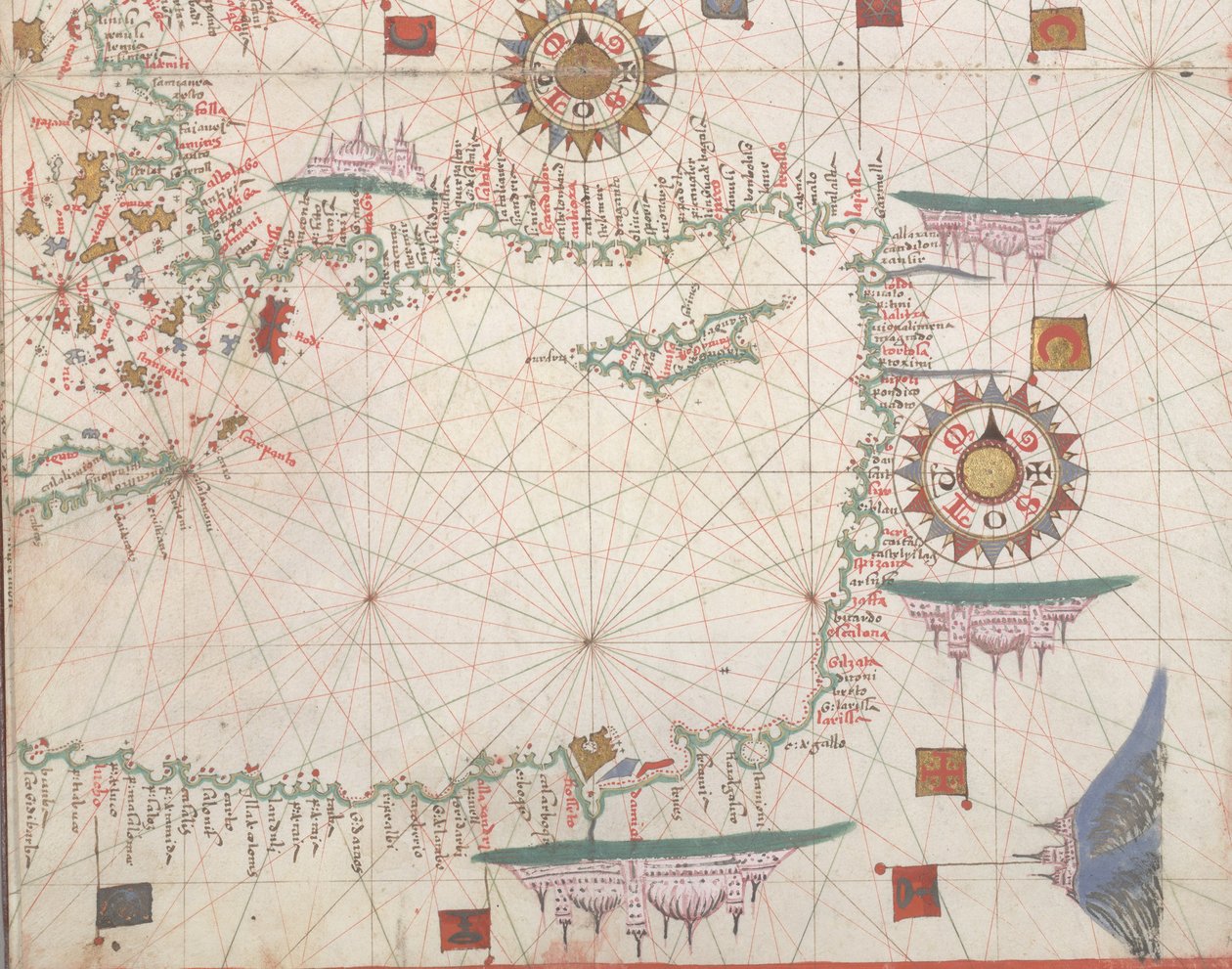 Mar Nero e Mediterraneo orientale da Joan Martines