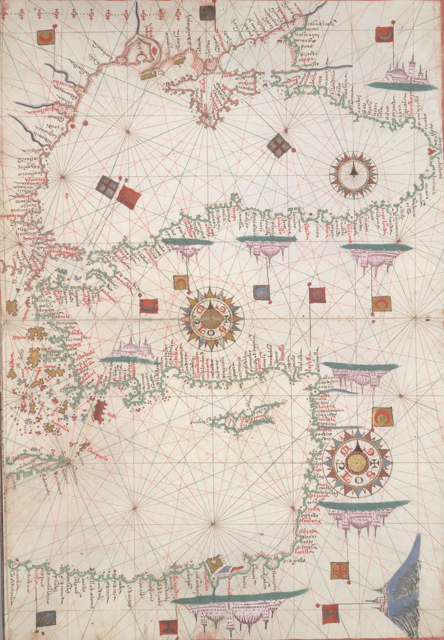 Mar Nero e Mediterraneo orientale da Joan Martines