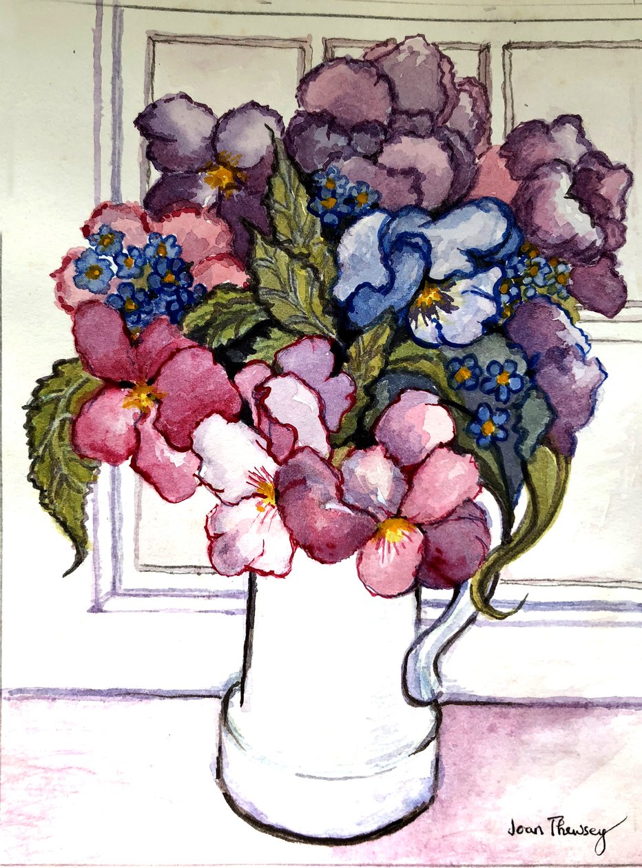 Viola del pensiero e non ti scordar di me da Joan Thewsey