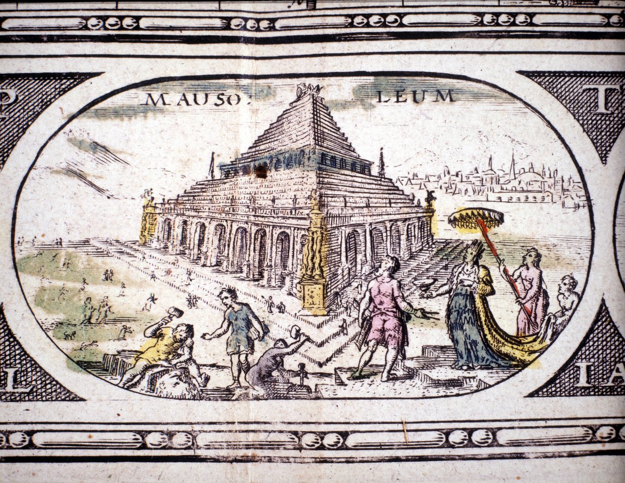 Rappresentazione delle sette meraviglie dell