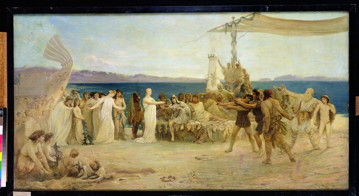 Gyptis e Protis, 1874 da Joanny Rave
