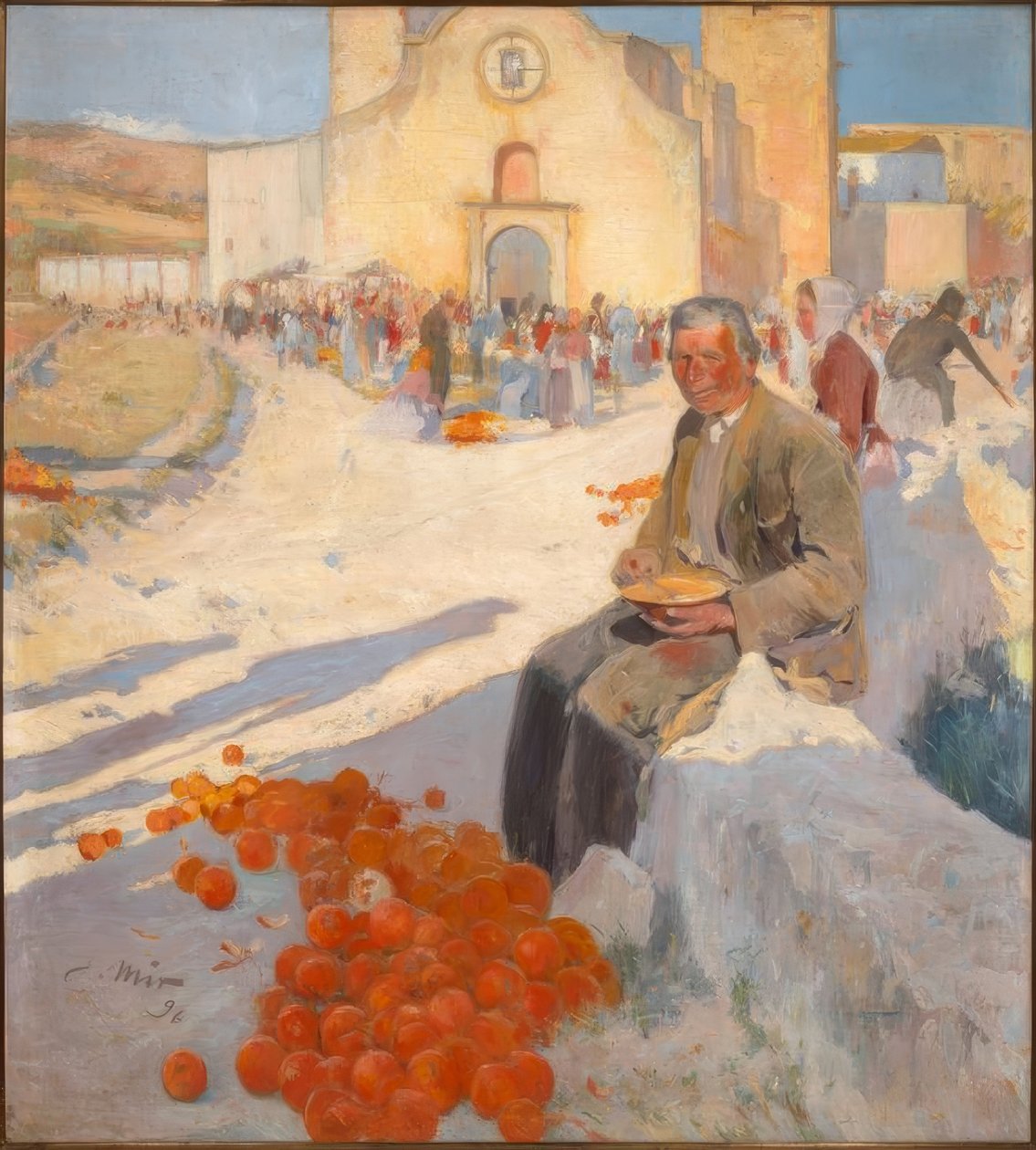 Il venditore di arance da Joaquim Mir i Trinxet