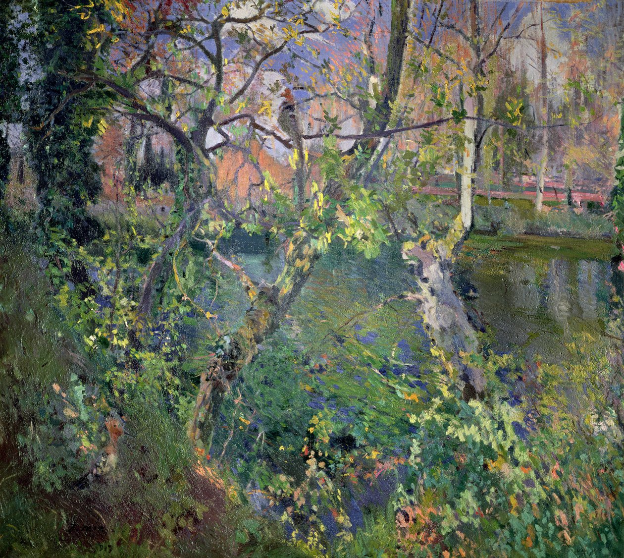 Le piogge di Moguda, 1917 da Joaquin Mir Trinxet