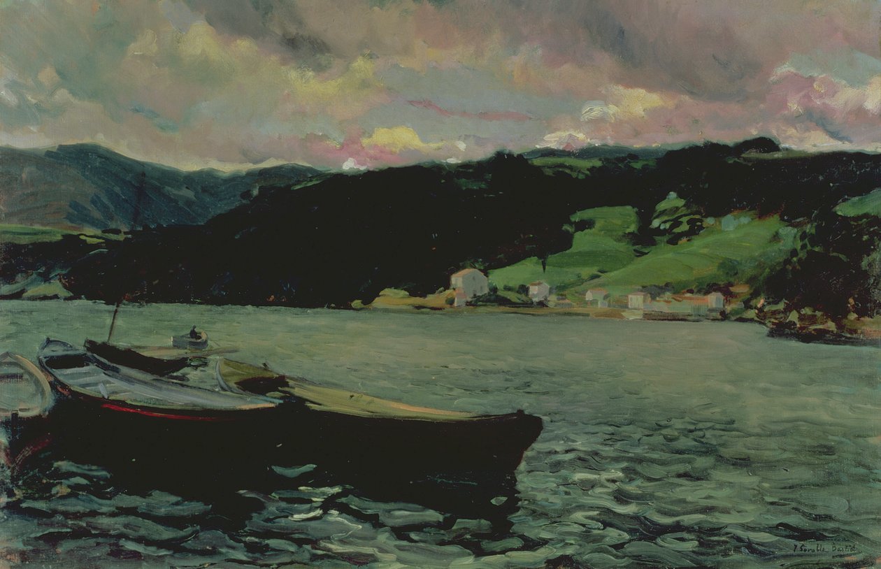 Estuario del Nalon, Asturie da Joaquín Sorolla