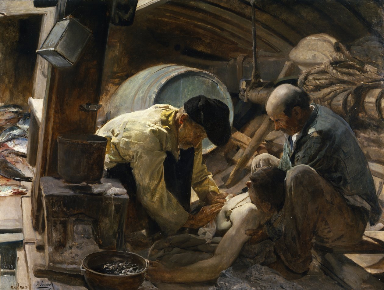 E dicono ancora che il pesce è caro da Joaquín Sorolla