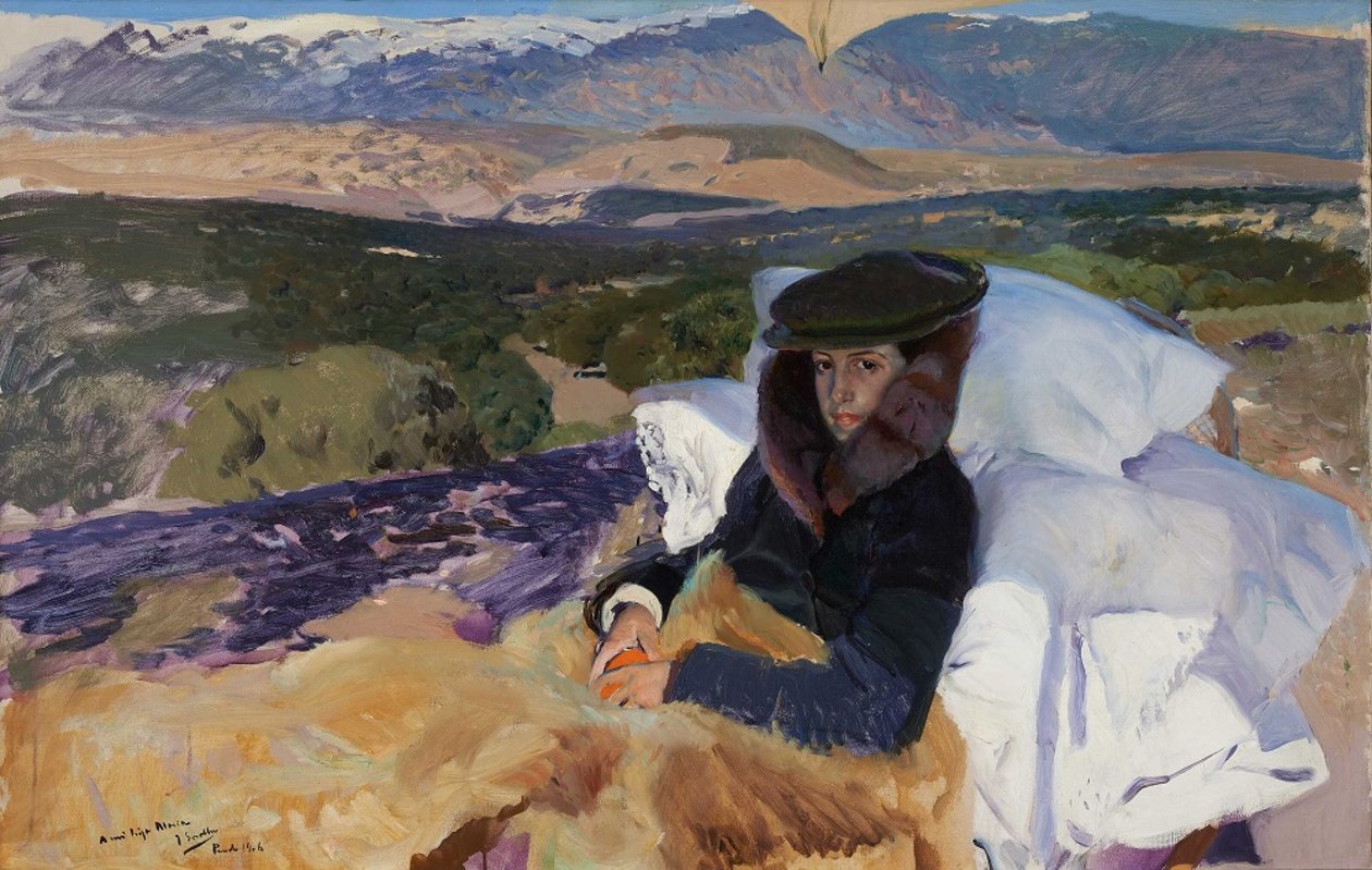 Maria convalescente a El Pardo da Joaquin Sorolla y Bastida