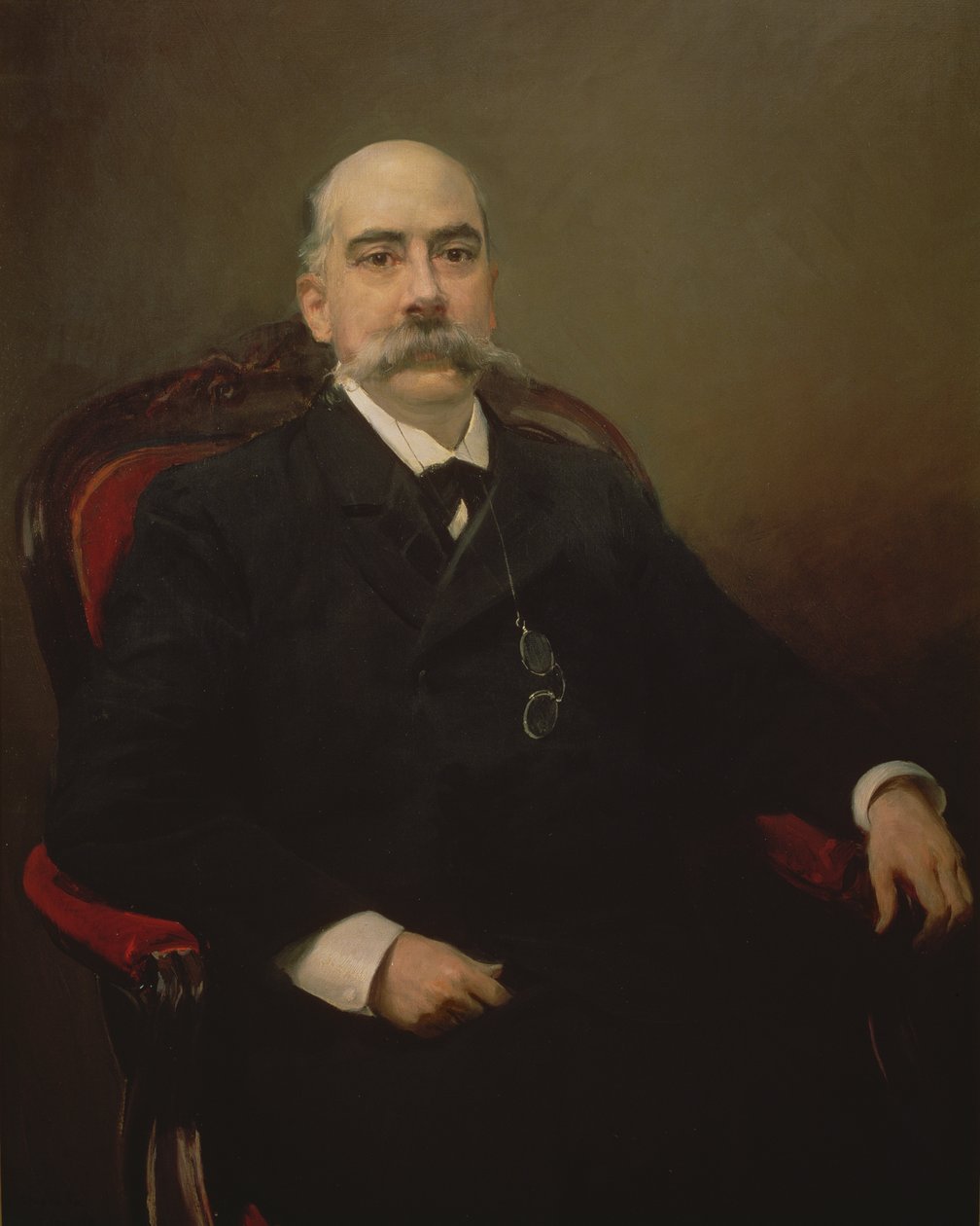 Ritratto di Emilio Castelar y Ripoll, statista, oratore e scrittore spagnolo da Joaquin Sorolla y Bastida