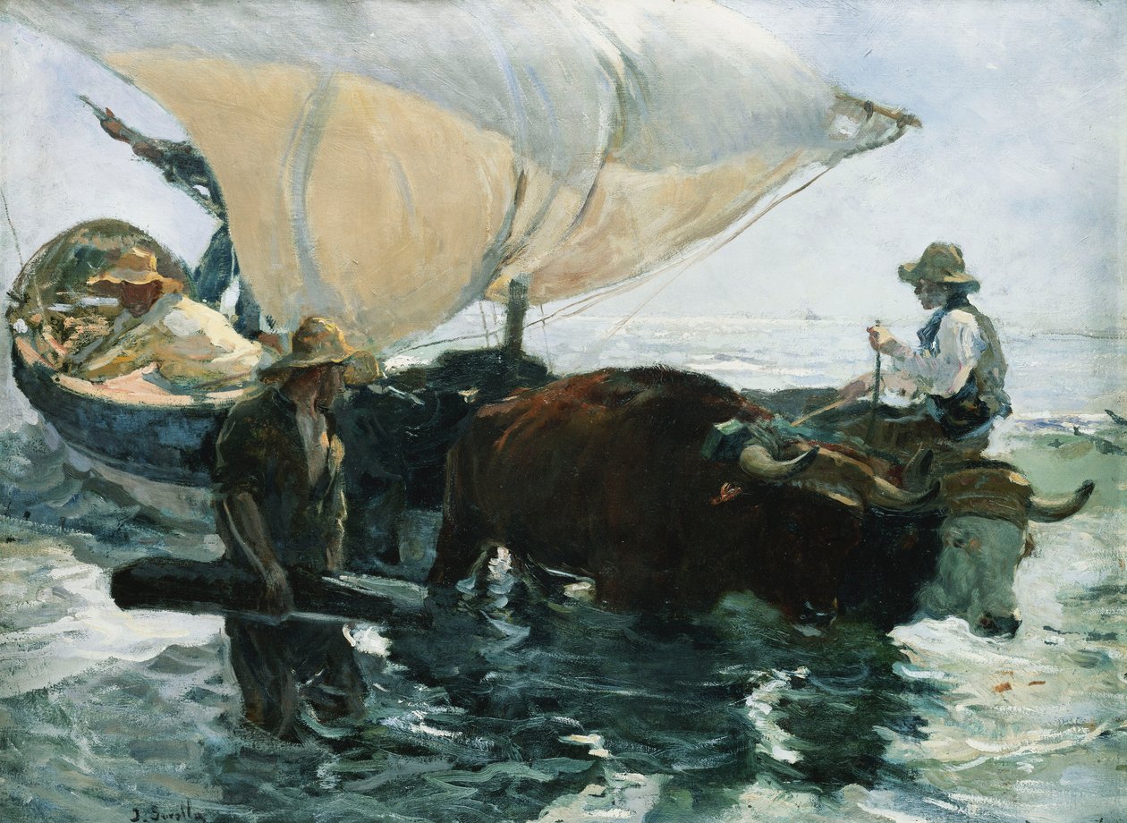 Il ritorno dalla pesca da Joaquín Sorolla