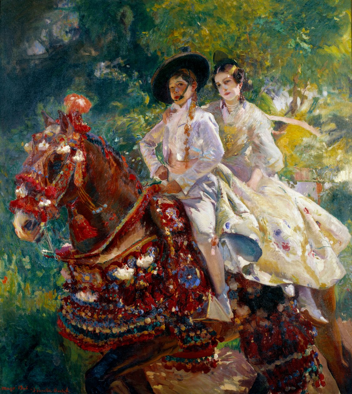 Il ritorno della fiera da Joaquín Sorolla