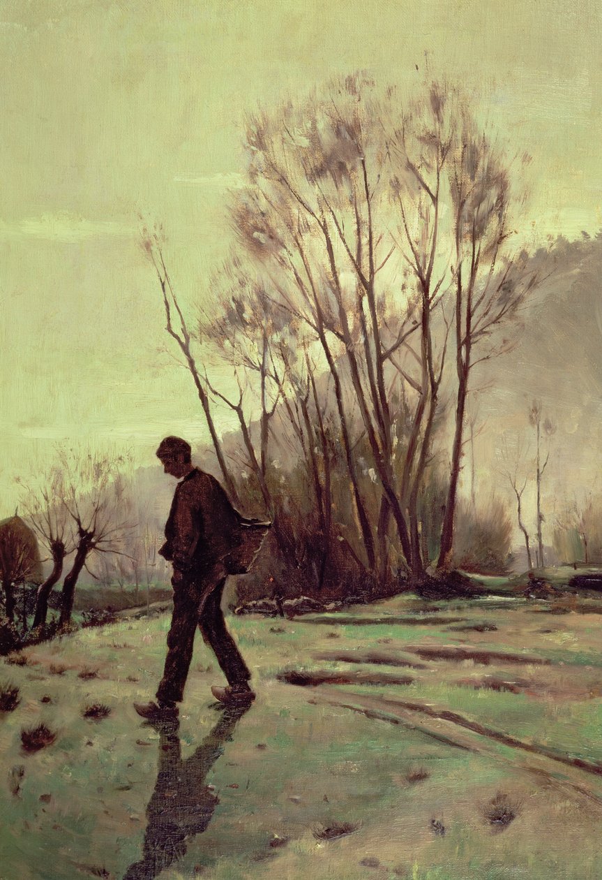 Il lavoratore da Joaquin Vayreda