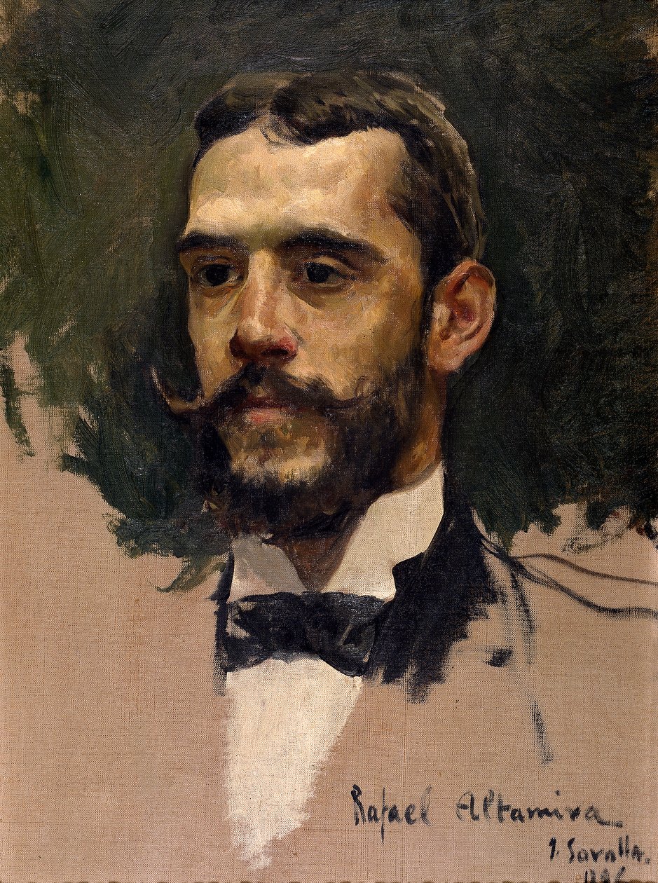 Rafael Altamira y Crevea da Joaquín Sorolla