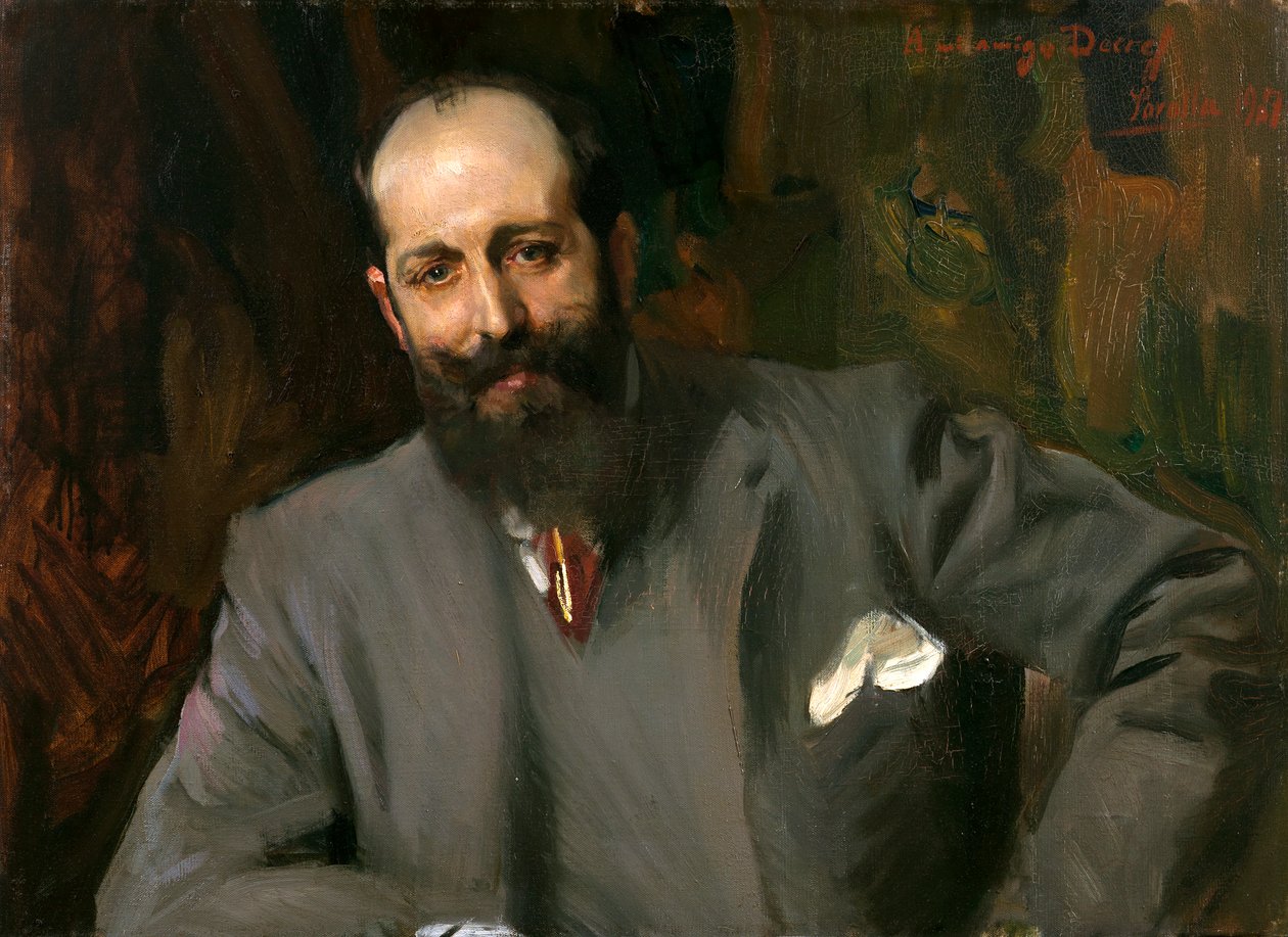 Ritratto del dottor Joaquín Decref y Ruiz da Joaquín Sorolla