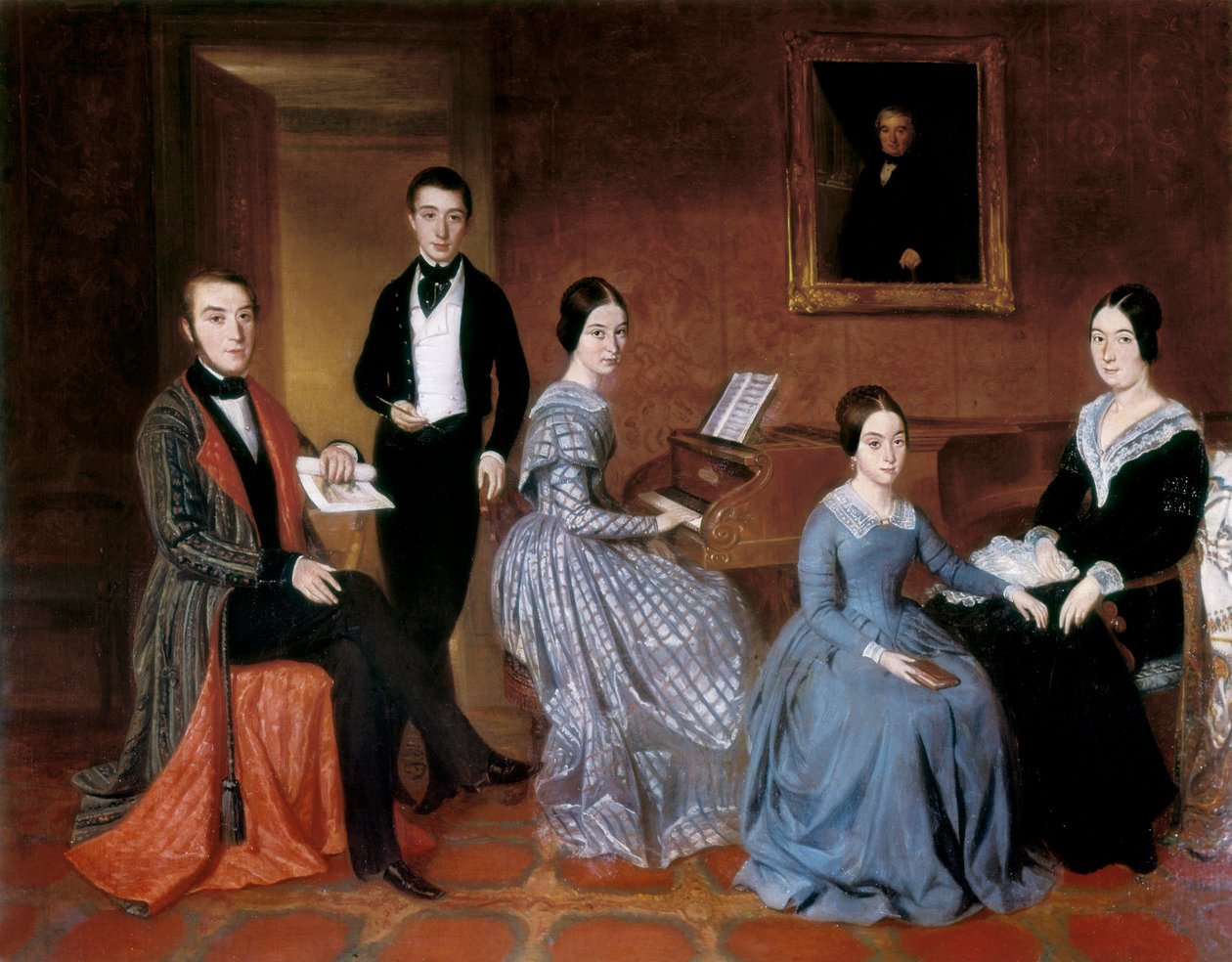 La famiglia Flaquer da Joaquín Espalter y Rull