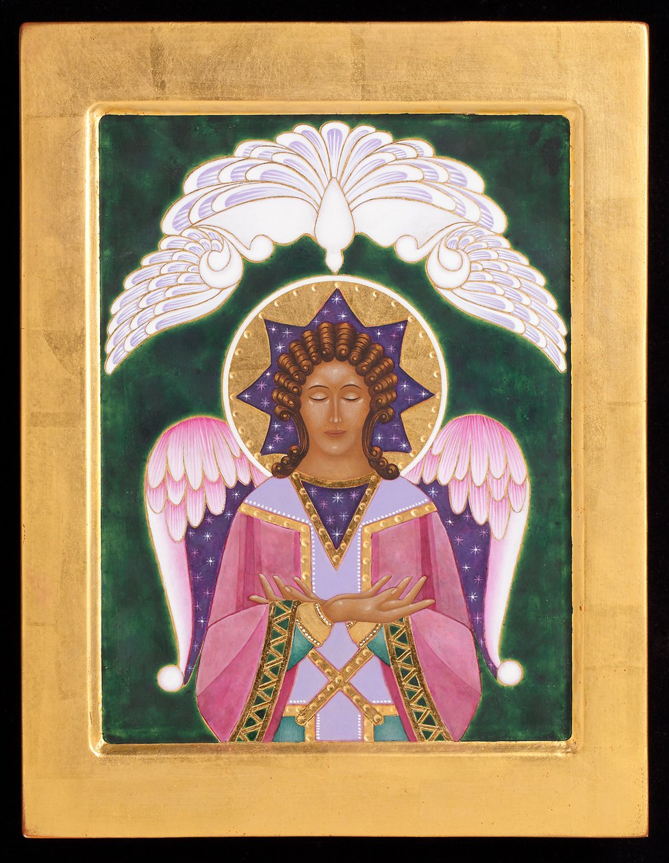 Angelo del silenzio, 2015 (tempera all