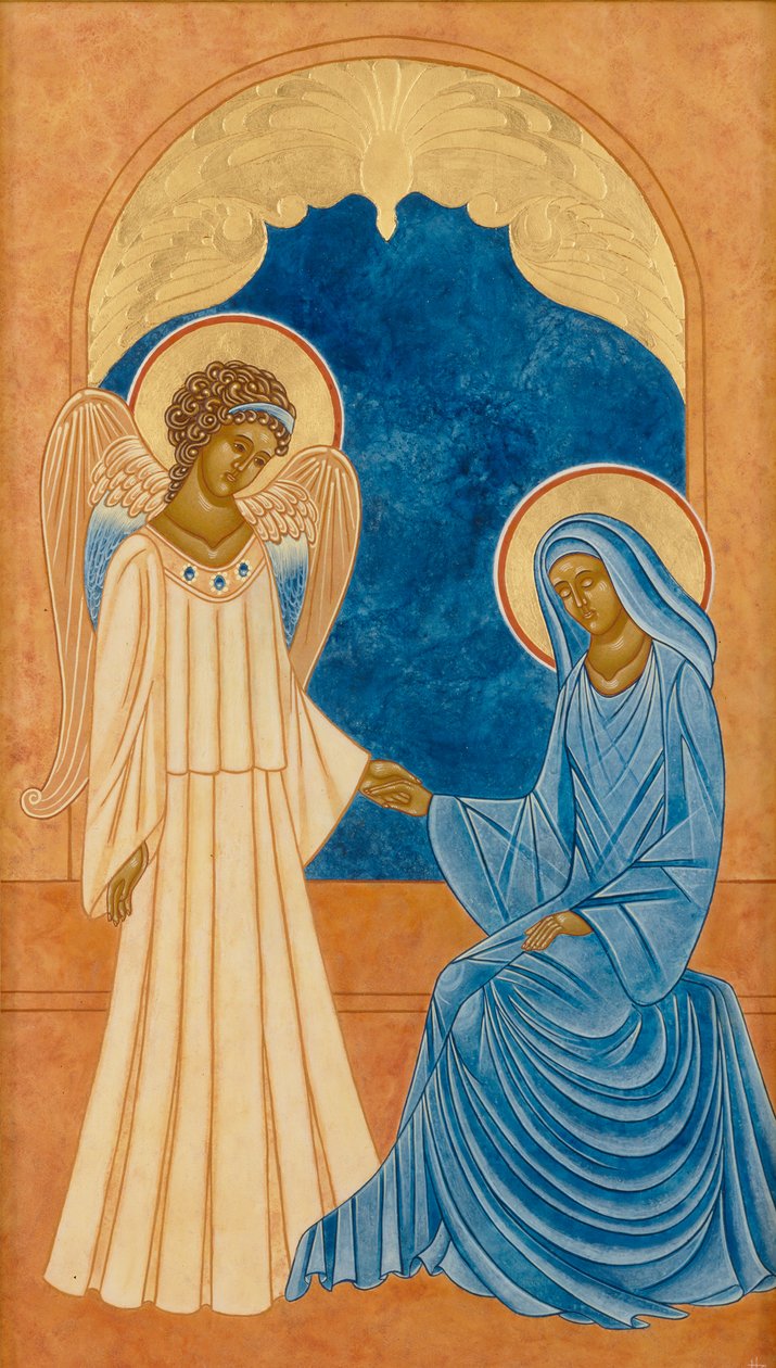 Annunciazione, 2005 (tempera all