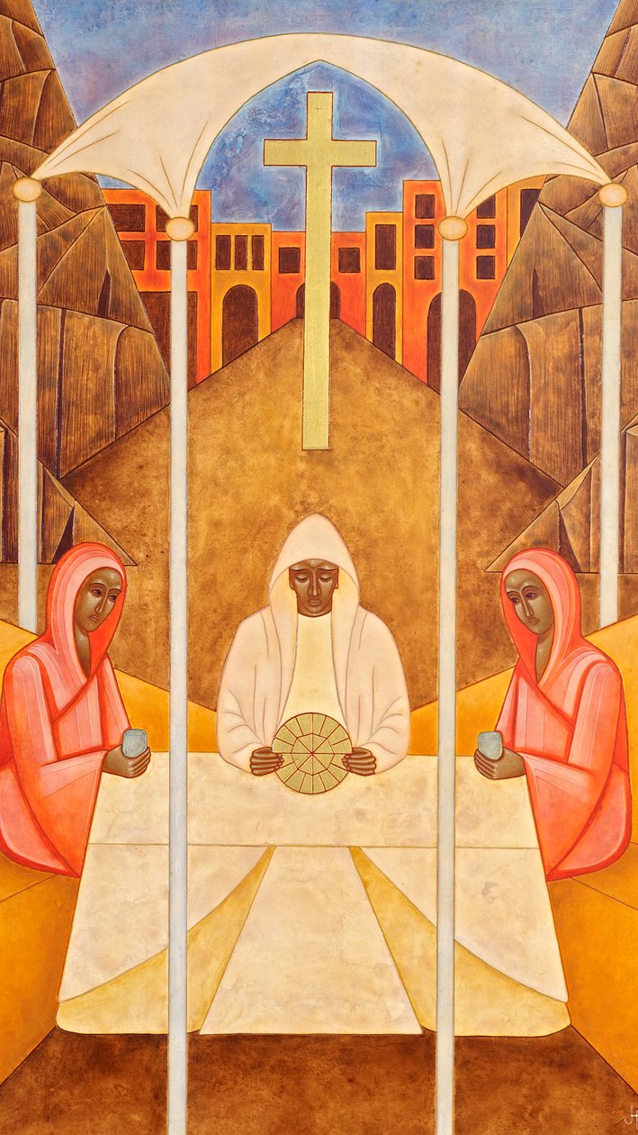La cena di Emmaus, 2011 (tempera all