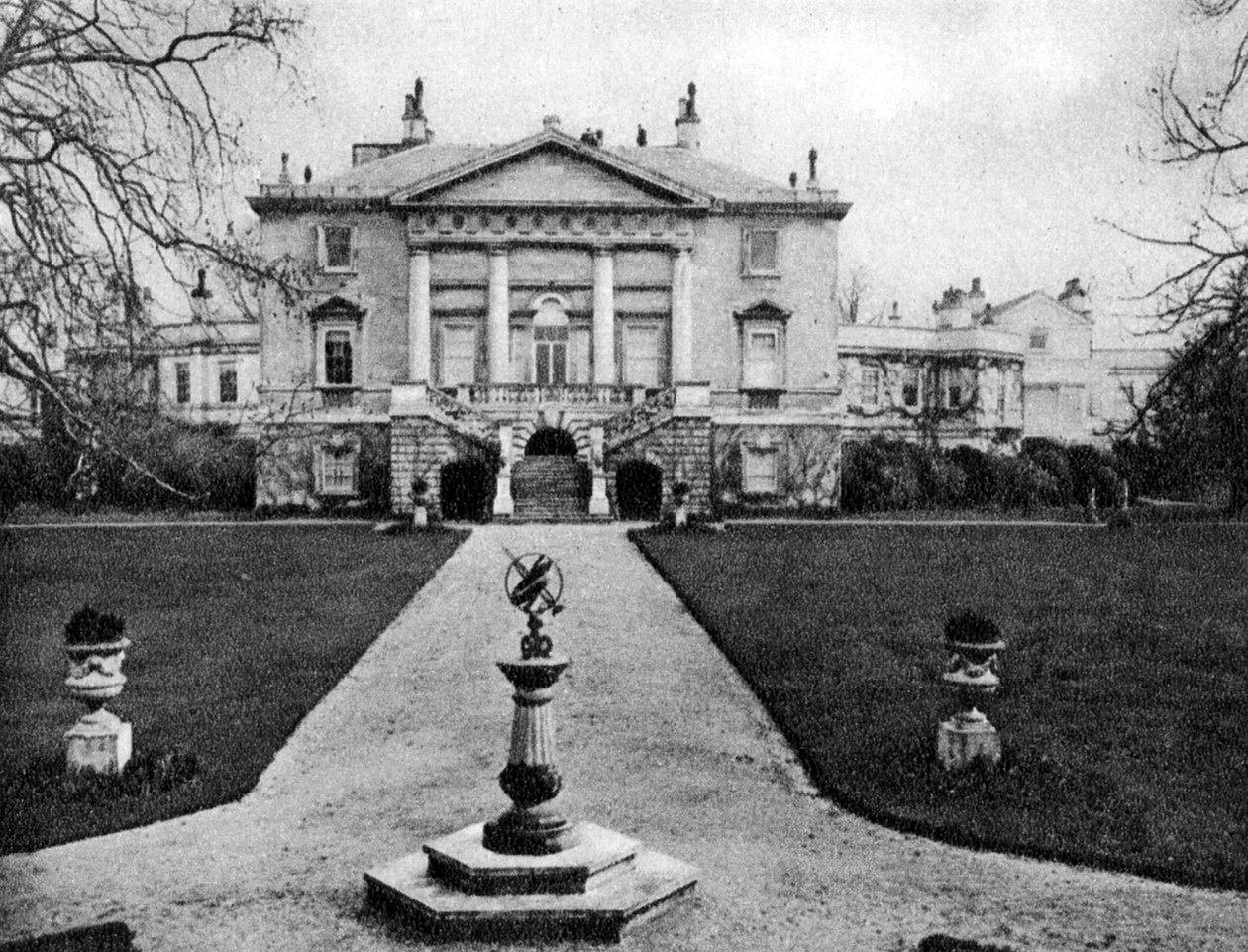 La White Lodge nel Richmond Park, Londra, 1926-1927 da Joel