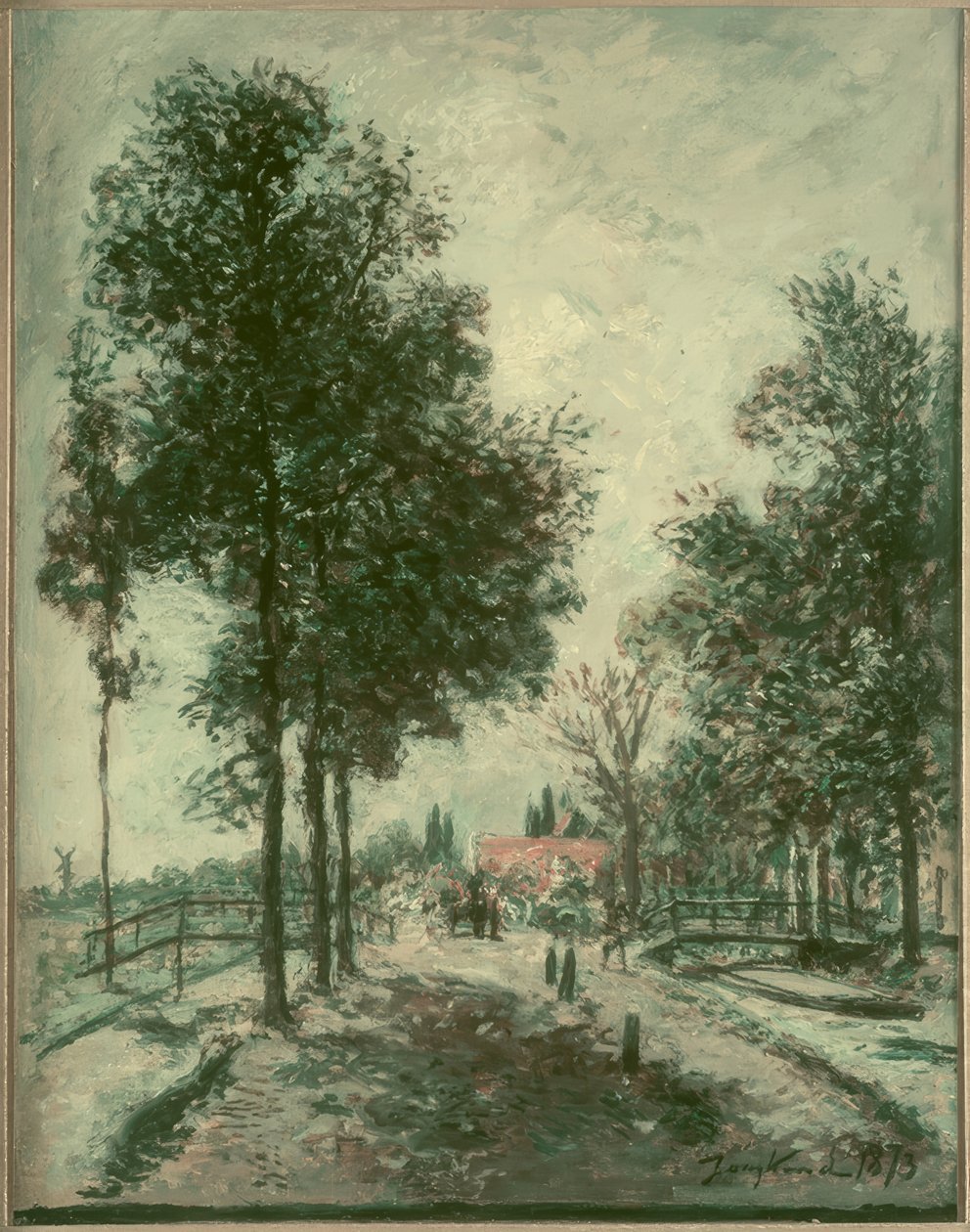 Paesaggio autunnale da Johan Barthold Jongkind