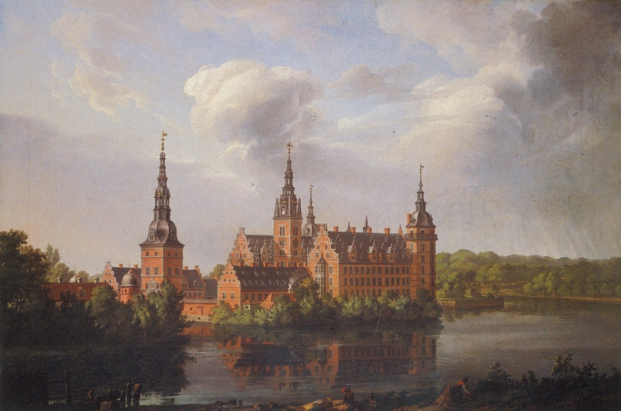 Castello di Frederiksborg da Johan Christian Dahl