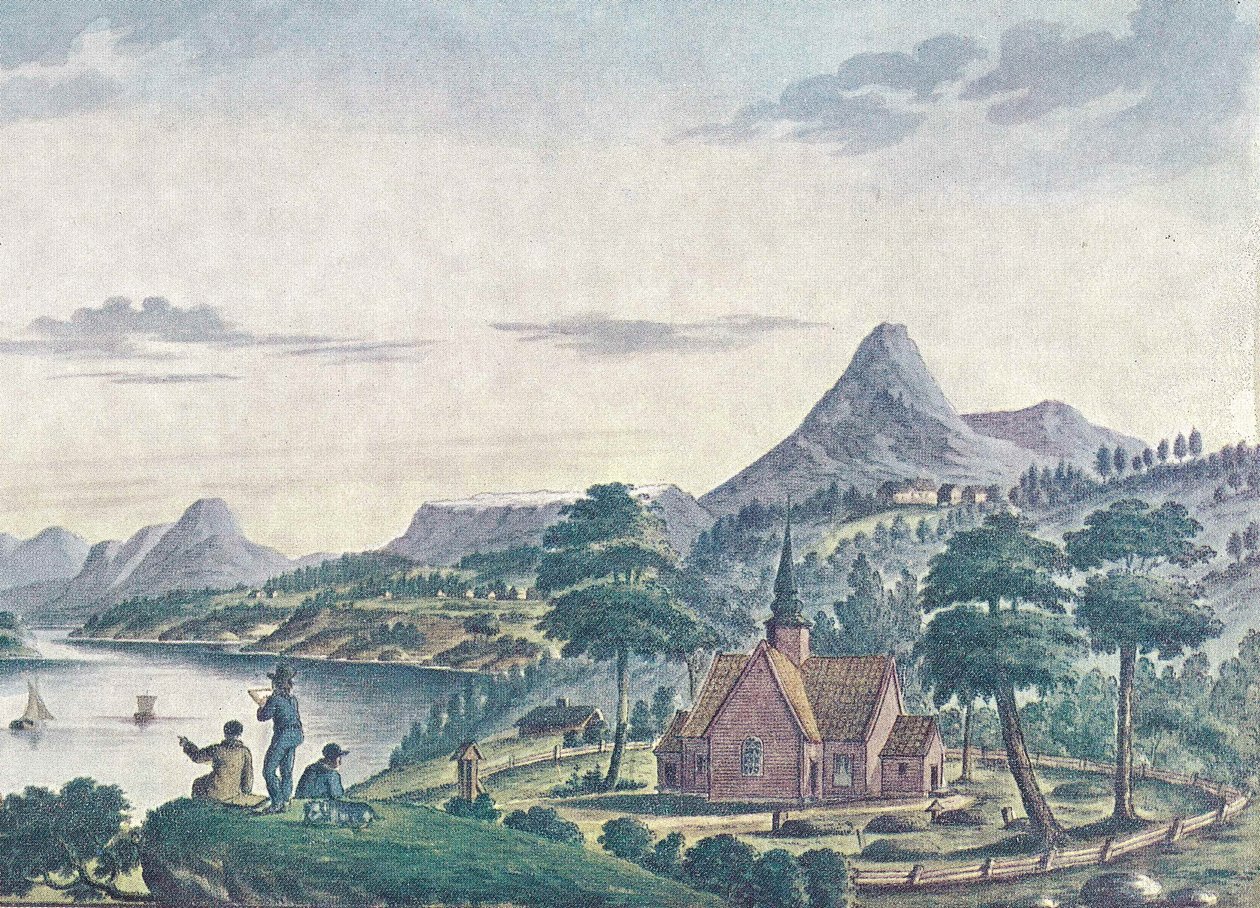 Vista di Dreier Stranda (dettaglio) da Johan F. L. Dreier