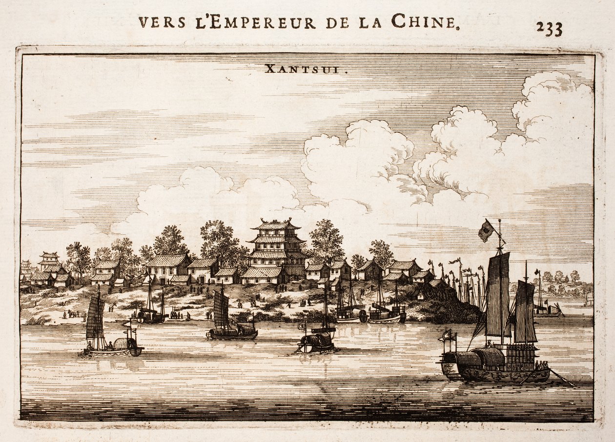 Xantshui da Johan Nieuhof
