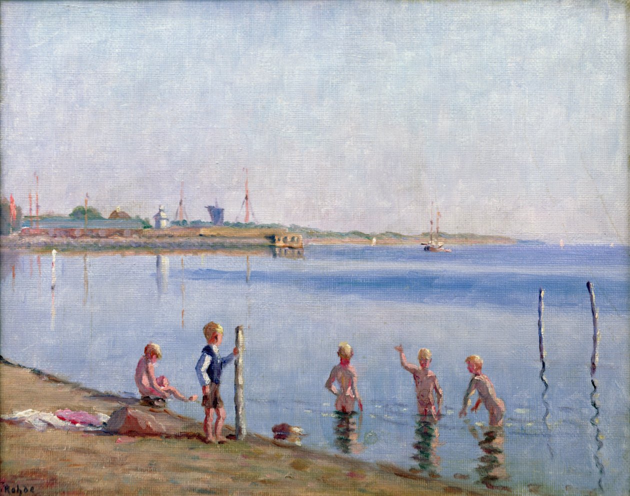 Ragazzi al bordo dell