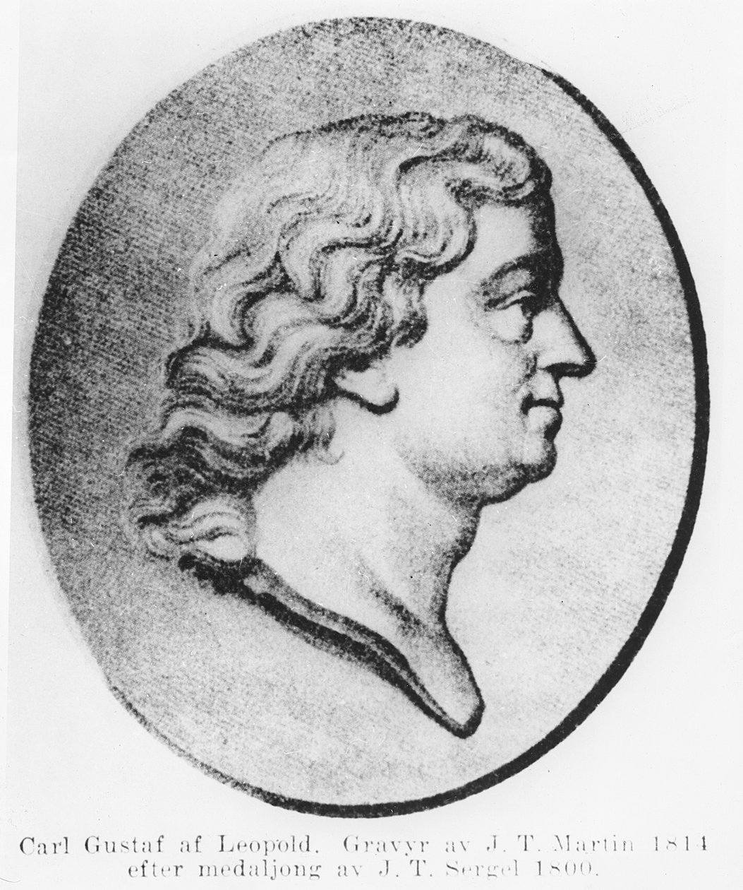 Carl Gustaf af Leopold, 1814 da Johan Tobias Sergel