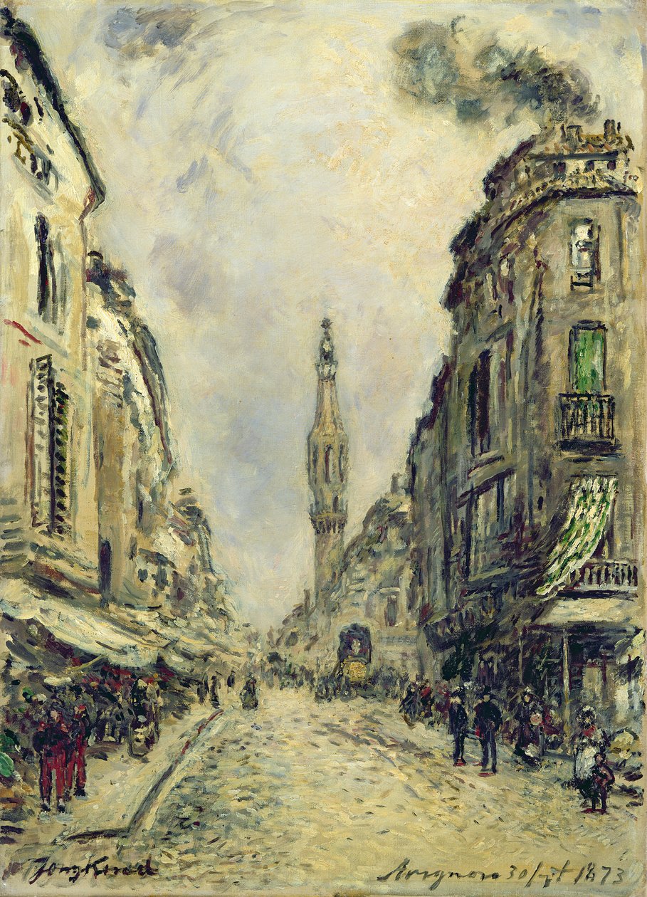 Avignone, 1873 da Johan Barthold Jongkind