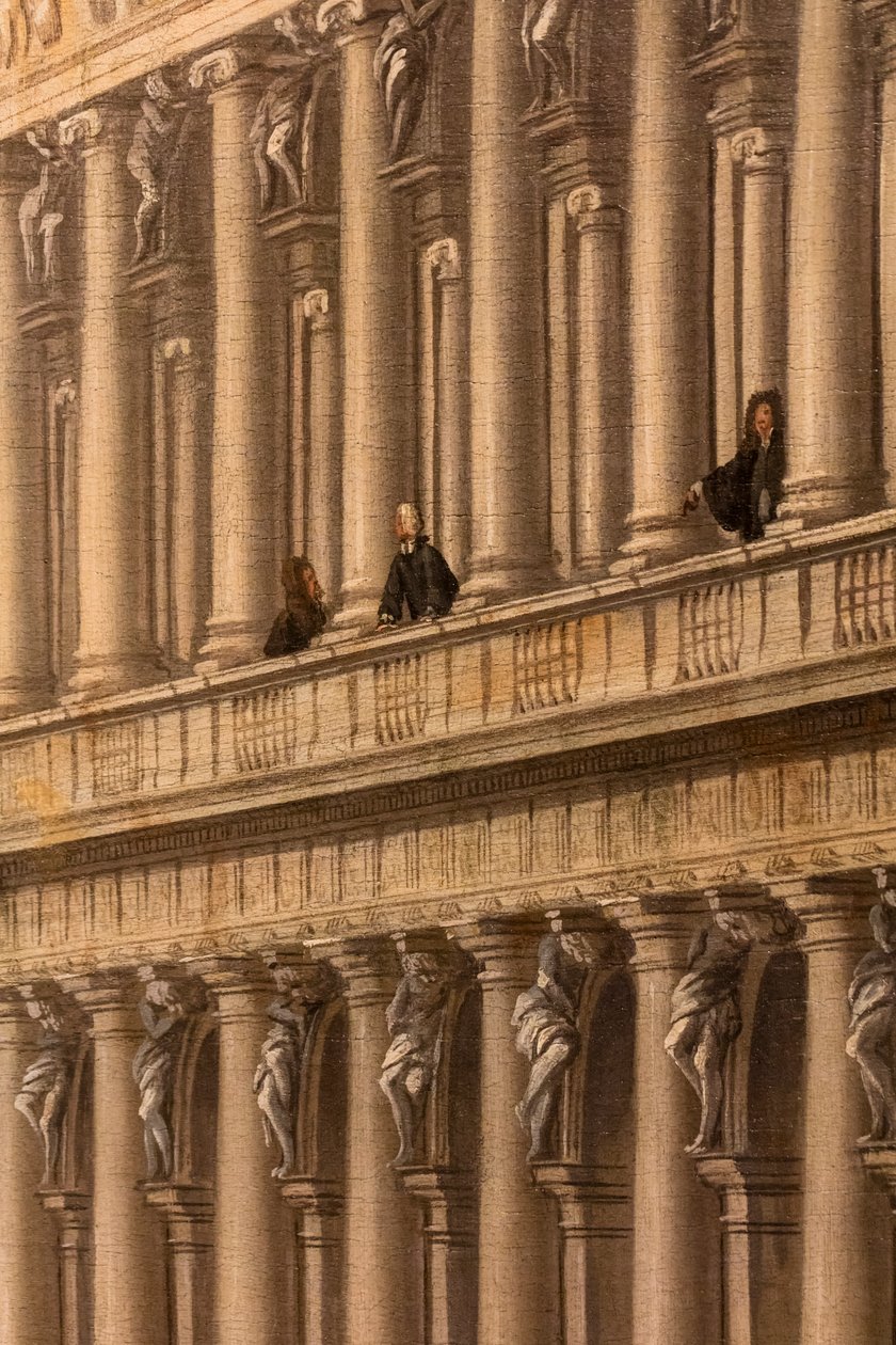 Veduta della Piazzetta, Venezia, 1730-35 circa (olio su tela) da Johan Anton Richter