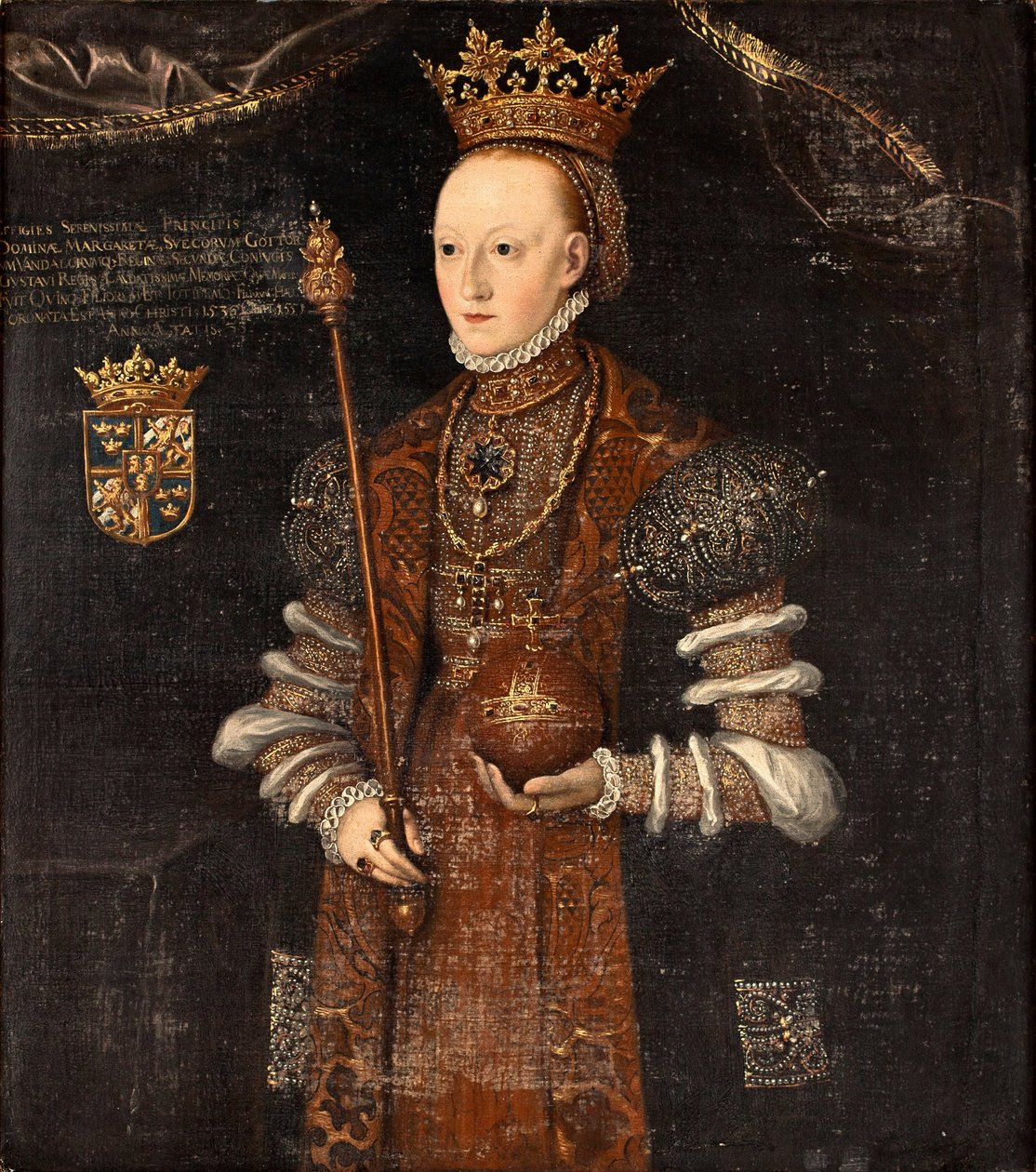 Regina Margaret Leijonhufvud di Svezia da Johan Baptista van Uther