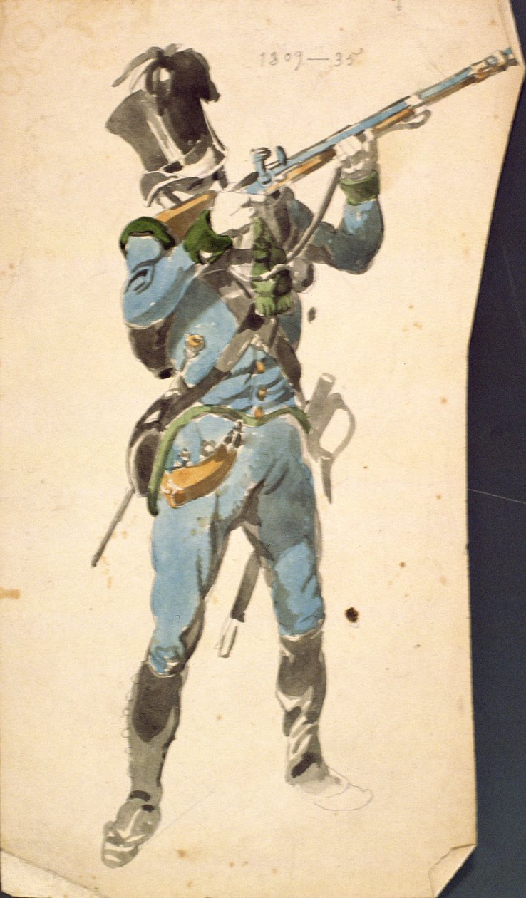 Un Fuciliere degli Jaegers Austriaci, il Corpo di Prestigio di un
