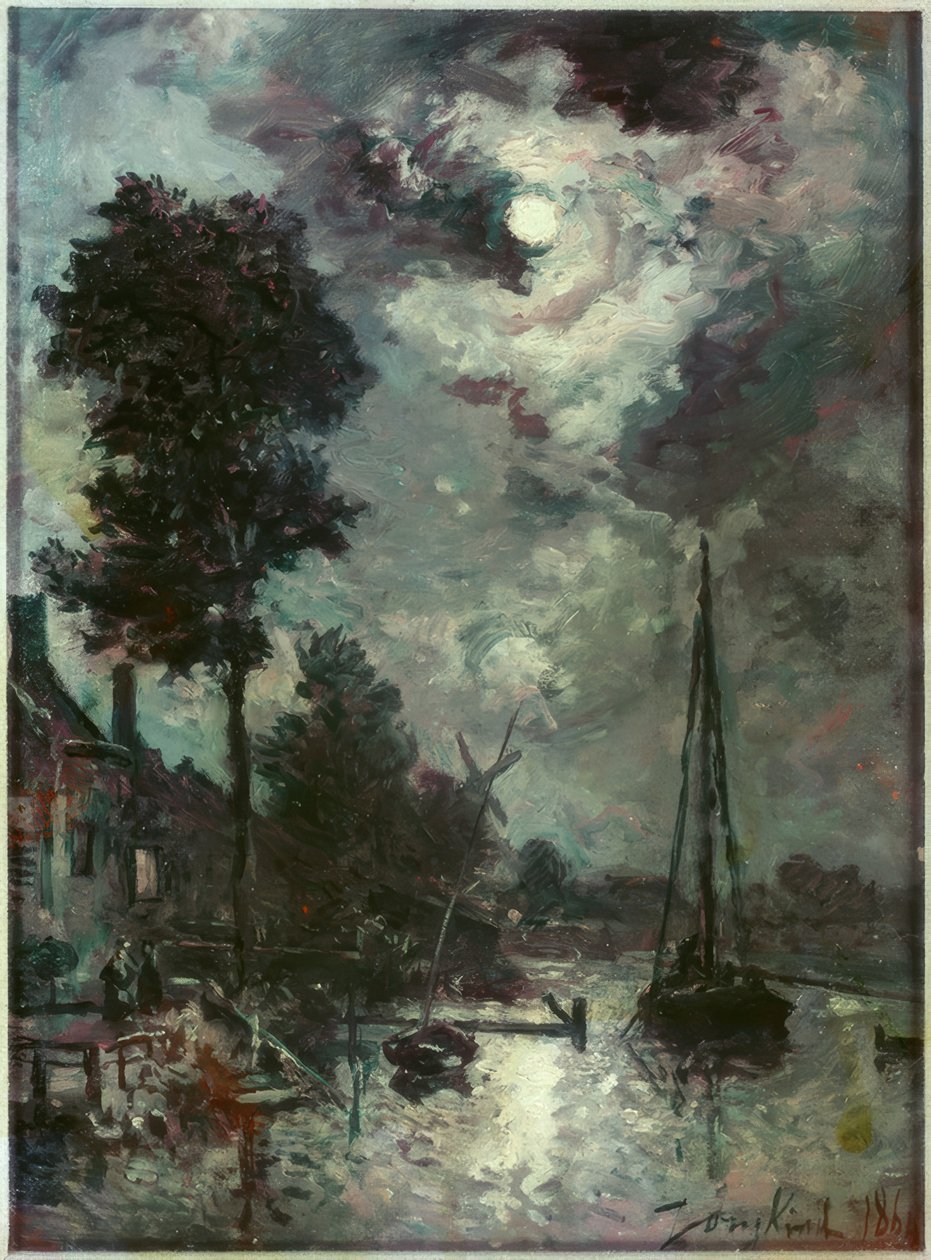 Chiaro di luna da Johan Barthold Jongkind