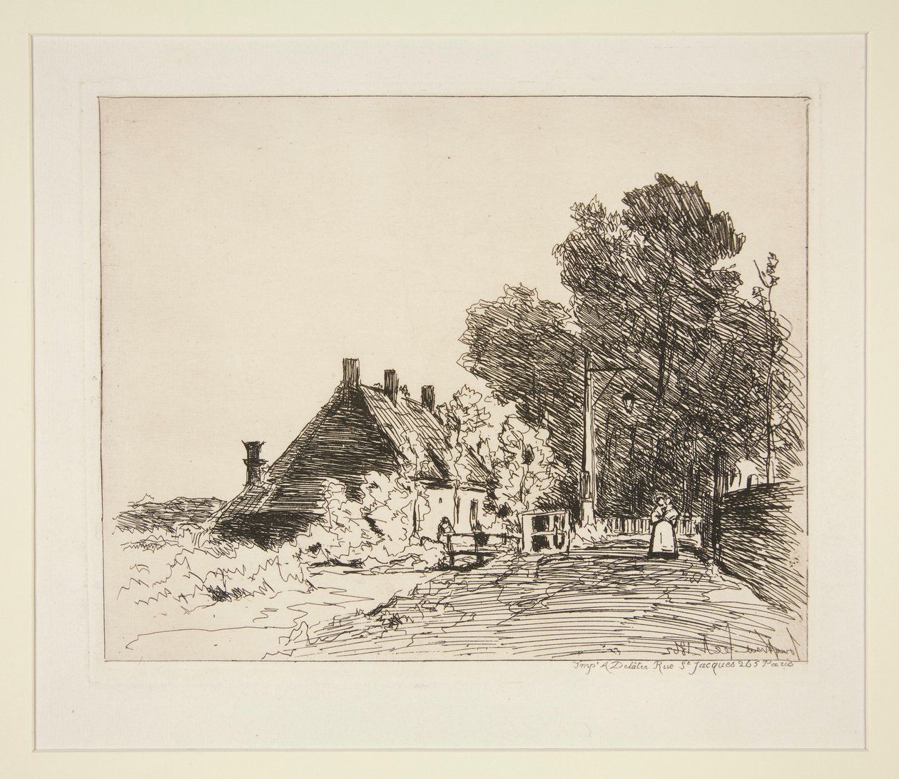 La nutrice da Johan Barthold Jongkind