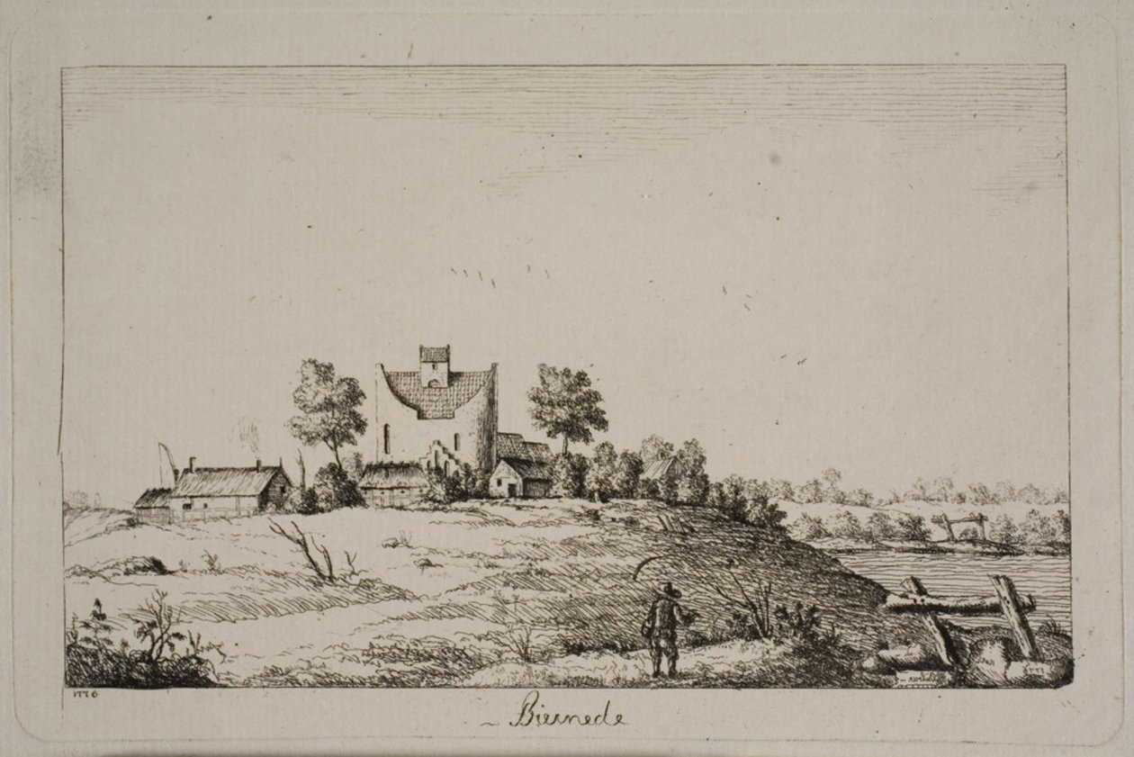 Chiesa di Bjernede da Johan Bülow