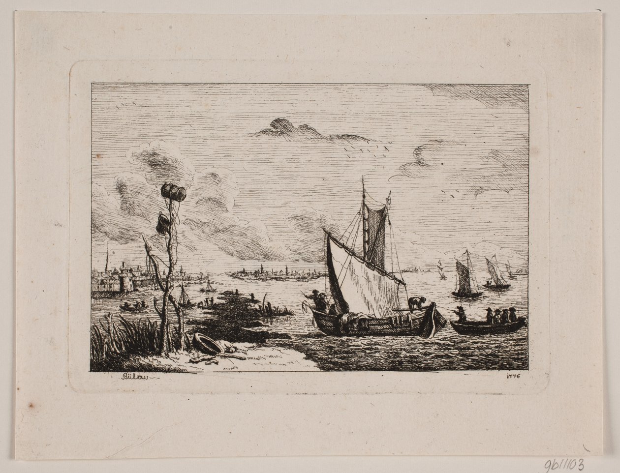 Paesaggio costiero da Johan Bülow