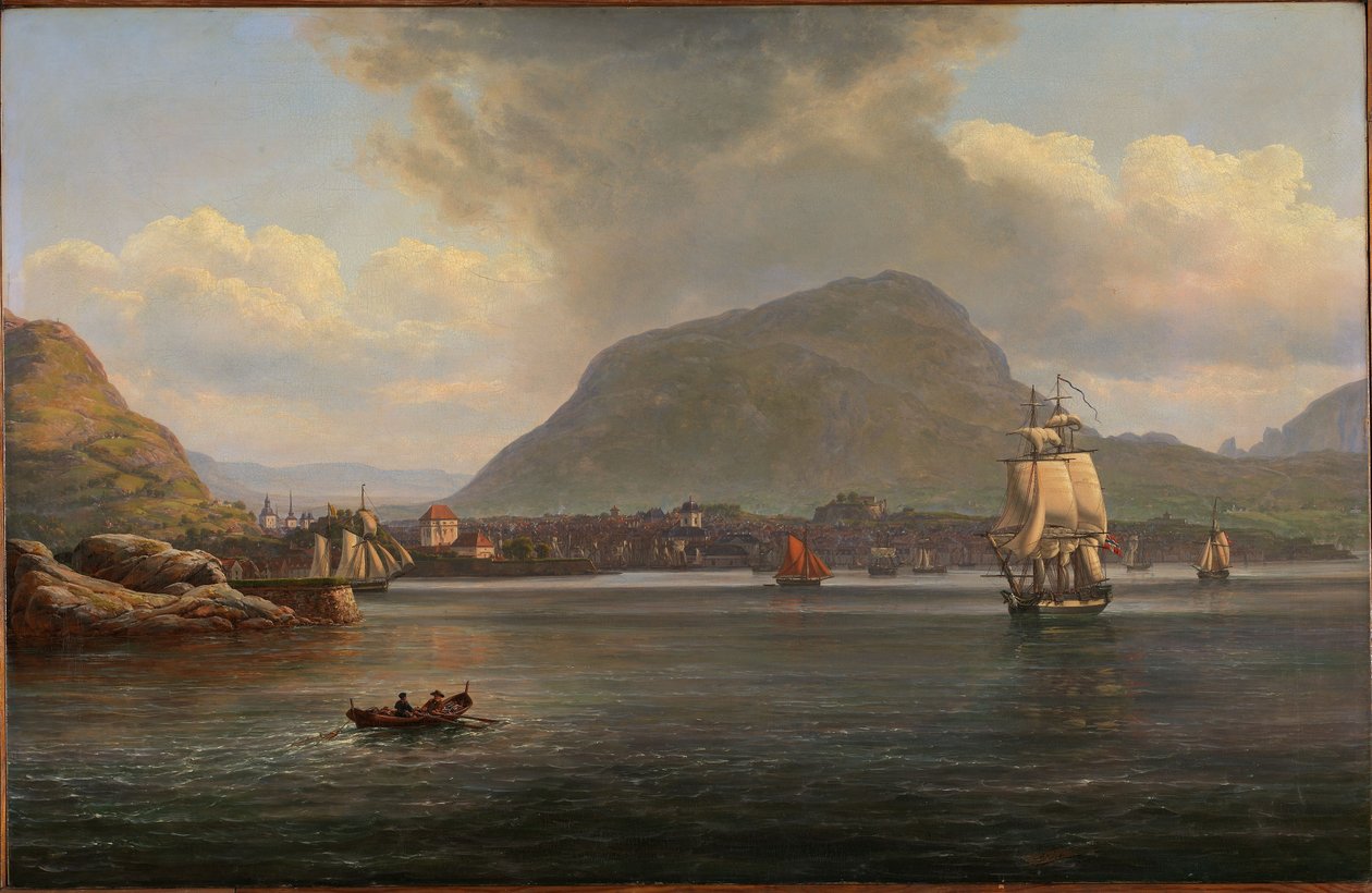 Bergen vista dall