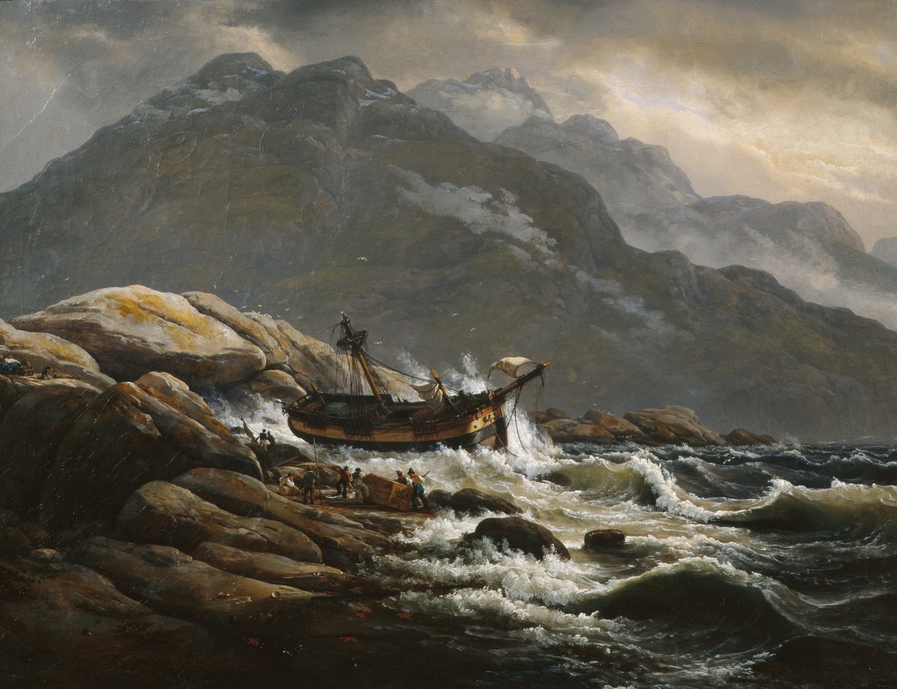 Naufragio da Johan Christian Dahl