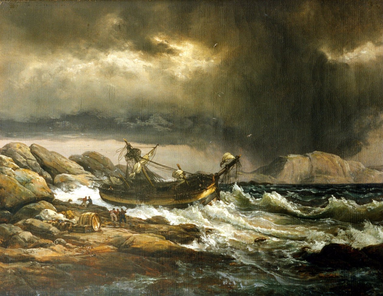 Naufragio da Johan Christian Dahl
