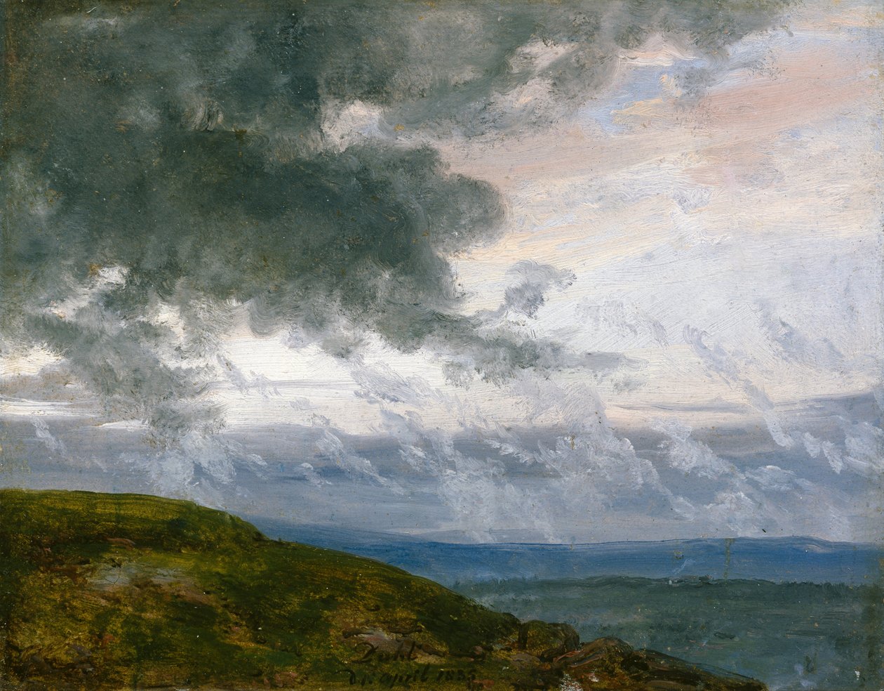 Studio delle nuvole alla deriva da Johan Christian Dahl