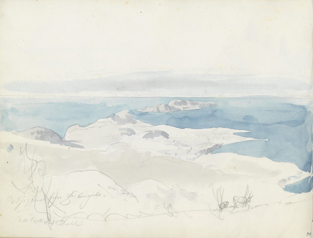 Vista sul Golfo di Napoli dal Monte Sant